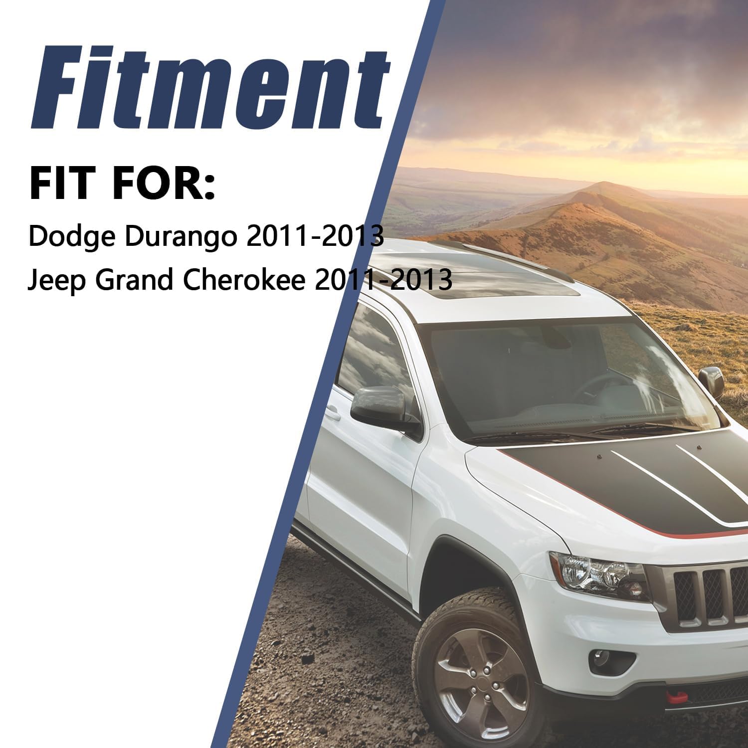 Himarklif Hvac Heater Blend Door Actuator With Gear Compatible With Jeep Grand Cherokee &Dodge Durango 2011-2013 Replaces# 68079488Aa 68079488Ab 604-045