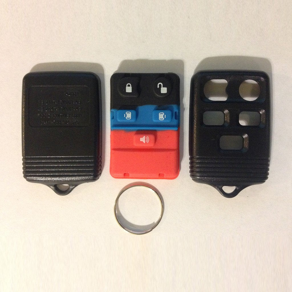 Ri-Key Security - Replacement Remote Shell For Ford Windstar 1998-2003 Keyless Key Fob Case 5 Buttons. (Please Read Full Descrip