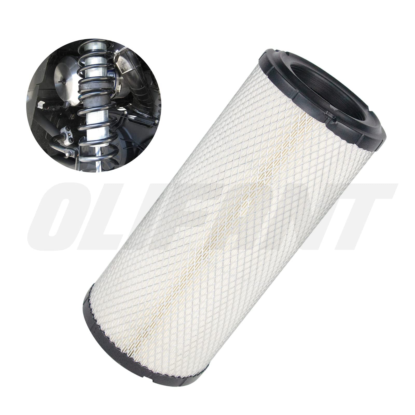 2pcs Air filters For Can-Am X3 Maverick X3 2017-2024 Maverick MAX Turbo R RR Maverick Sport 1000R Commander MAX 1000R DS RS XDS