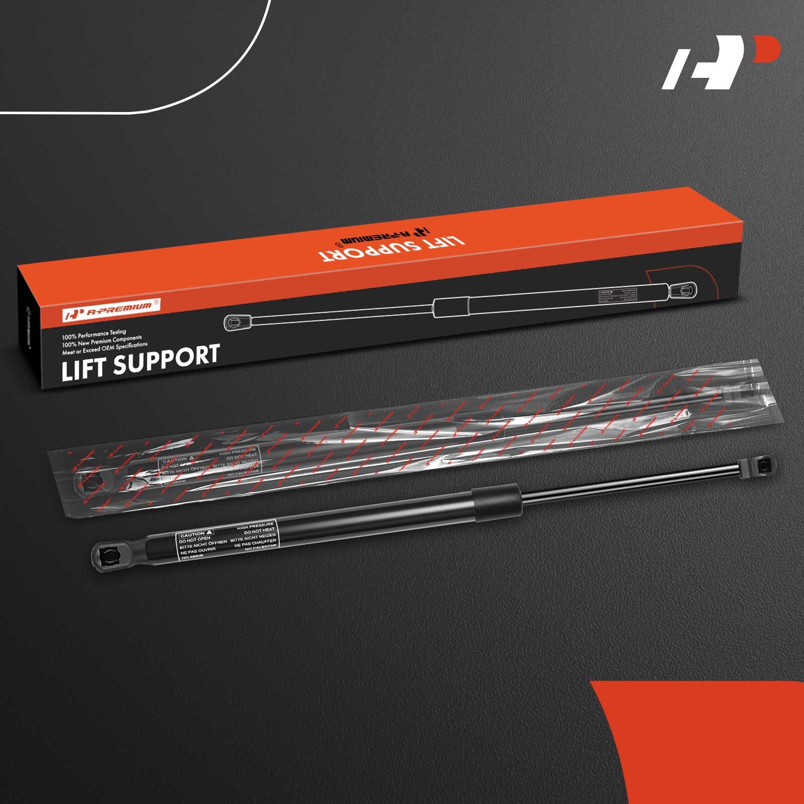 A-Premium Tailgate Rear Liftgate Lift Supports Struts Compatible with Select Hyundai Models - Tucson 2010 2011 2012 2013 2014 2015 Sport Utility To 10/22/2015 - Replace# 817712S000 (2PC Set)