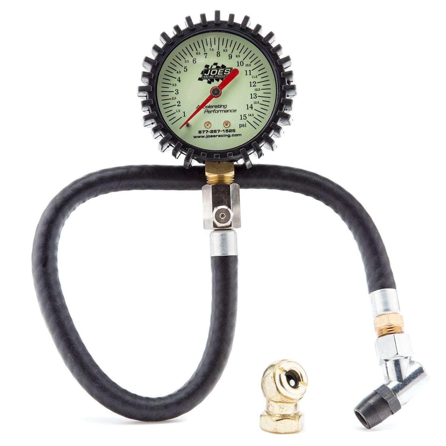 Joes Racing 32305 (0-15) Psi Tire Pressure Gauge