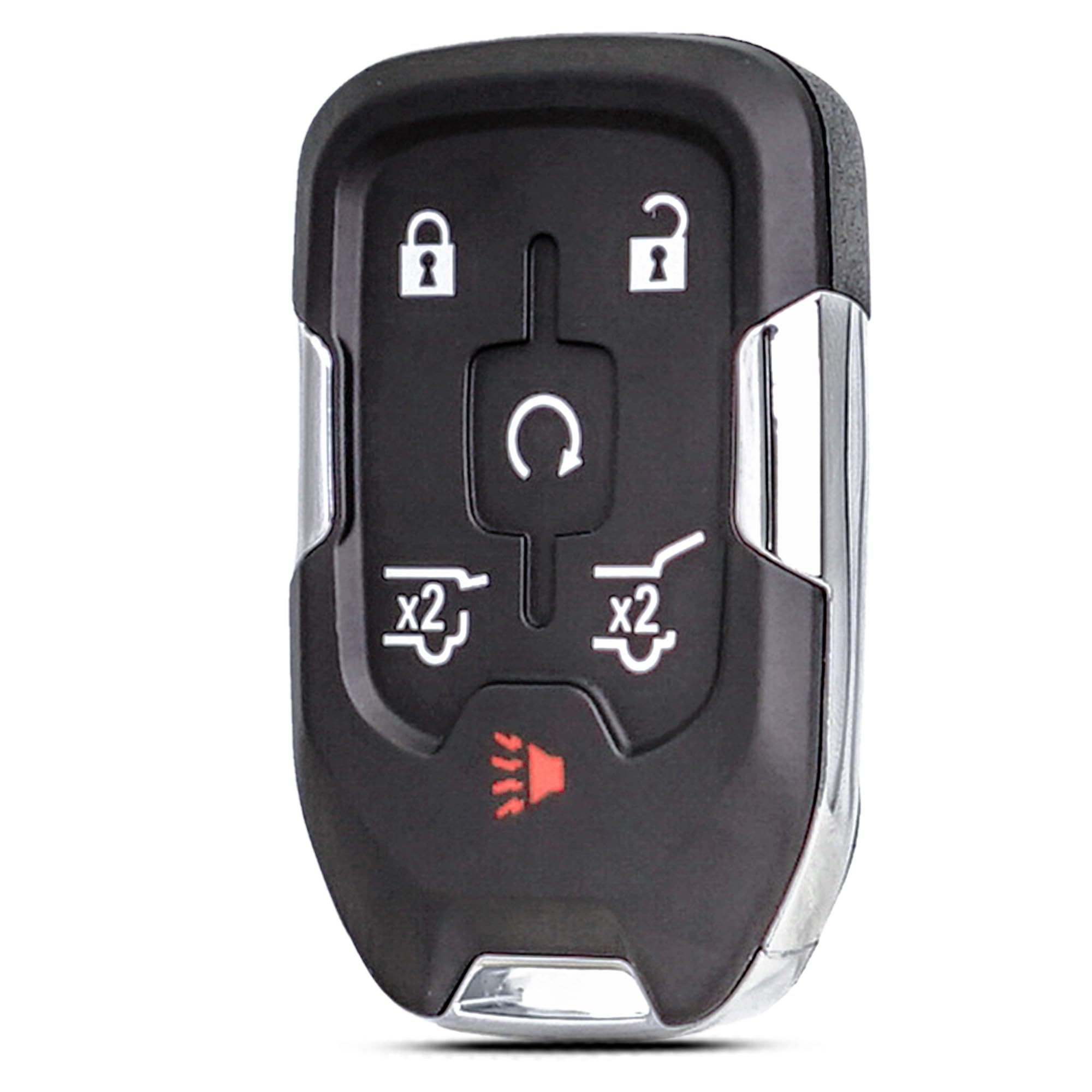 Supaland Key Fob Shell Case Replacement Fits For Chevy Suburban Tahoe Gmc Yukon 2015 2016 2017 2018 2019 2020 Keyless Entry Smar