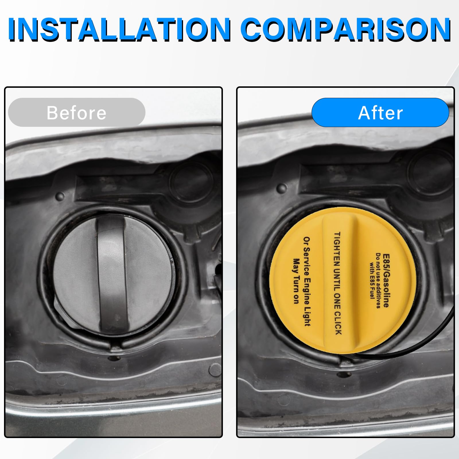 Gas Cap Replasement for Chevy 2012-2013 Silverado 1500, 2012-2014 Silverado 2500HD 3500HD, 2012-2014 Suburban 1500, 2012-2013 Av