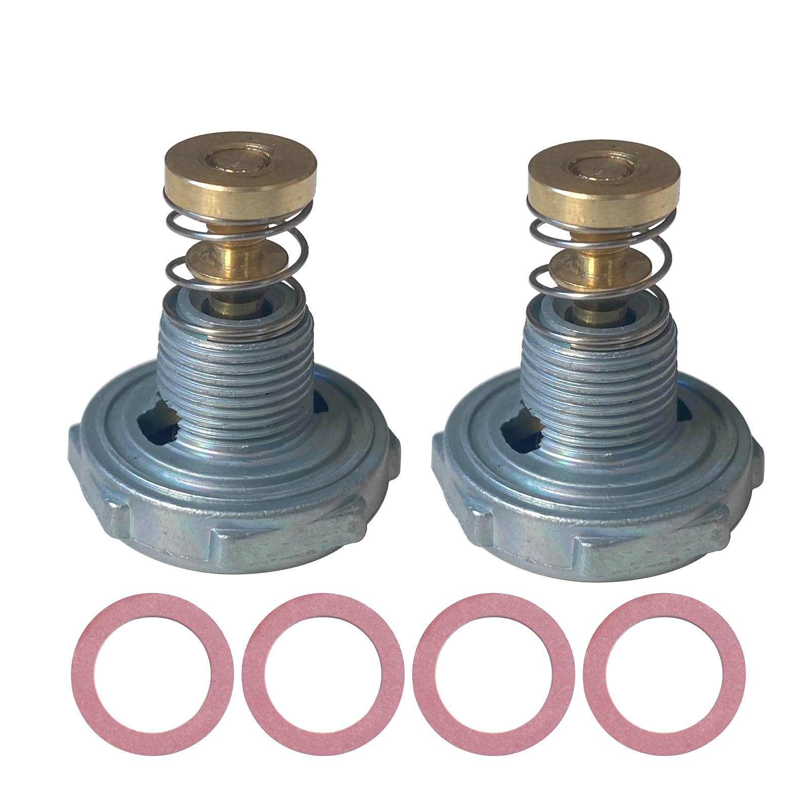 SeaEagles 2Pieces 6.5Hg Single-Stage Power Valve Repalcement for Holley Carburetor 125-65 6.5' Single-Stage Power Valve Replace 