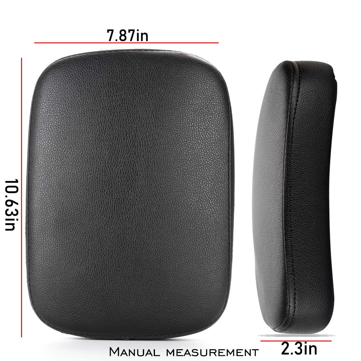 Lkv 10.63 '' Motorcycle Pillion Passenger Pad Seat Rear Cushion With 8 Suction Cups Replacement For Harley Sportster 883 1200 Dy