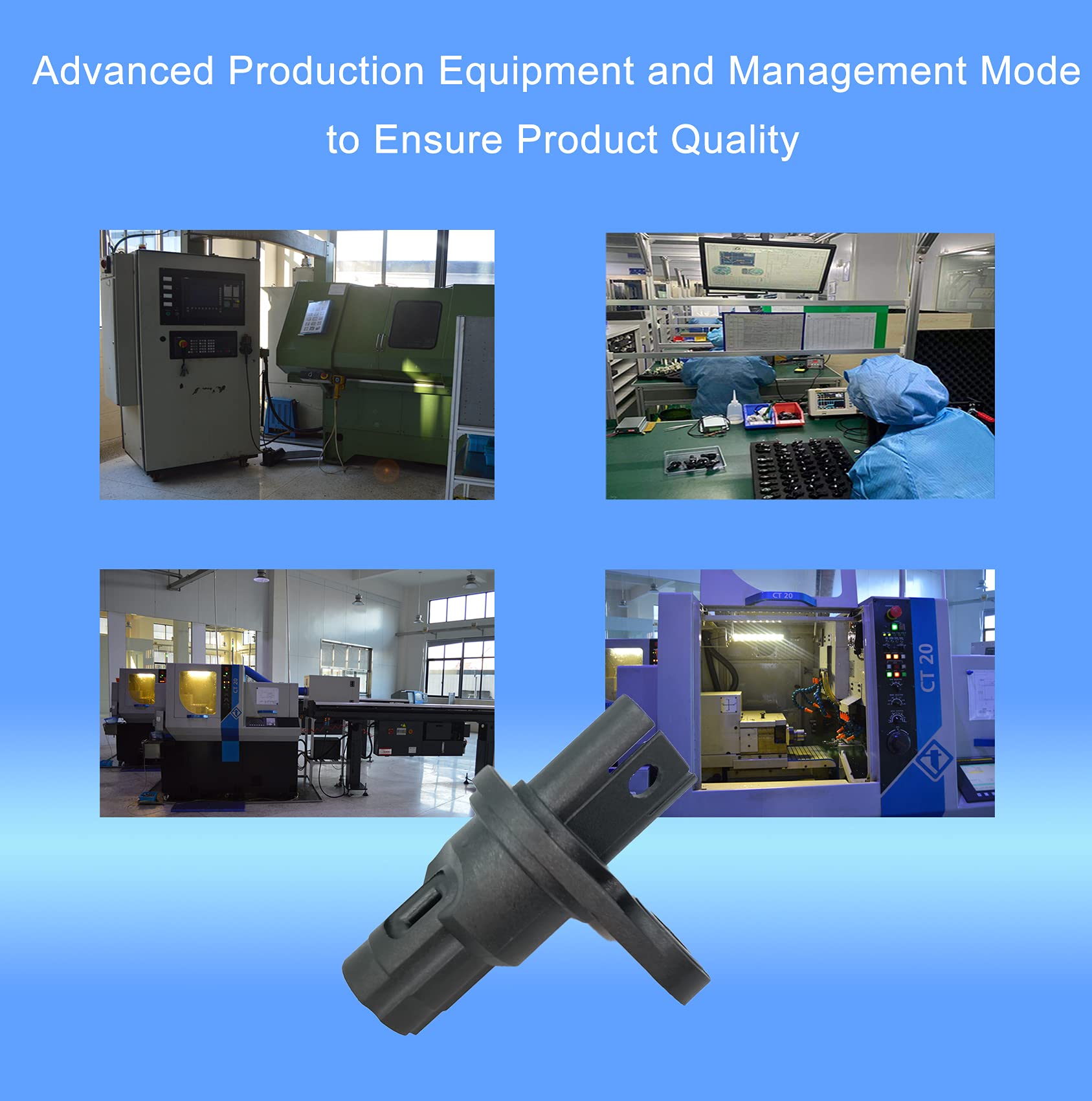 Hisport 13627558518 2Pcs Camshaft Position Sensor (Cps Sensor Kit) Compatible With Bmw 128I 135I 325I 328I 330I 335I 528I 535I 550I 650I 750I Replace 13627525014,13627546660 Pc770