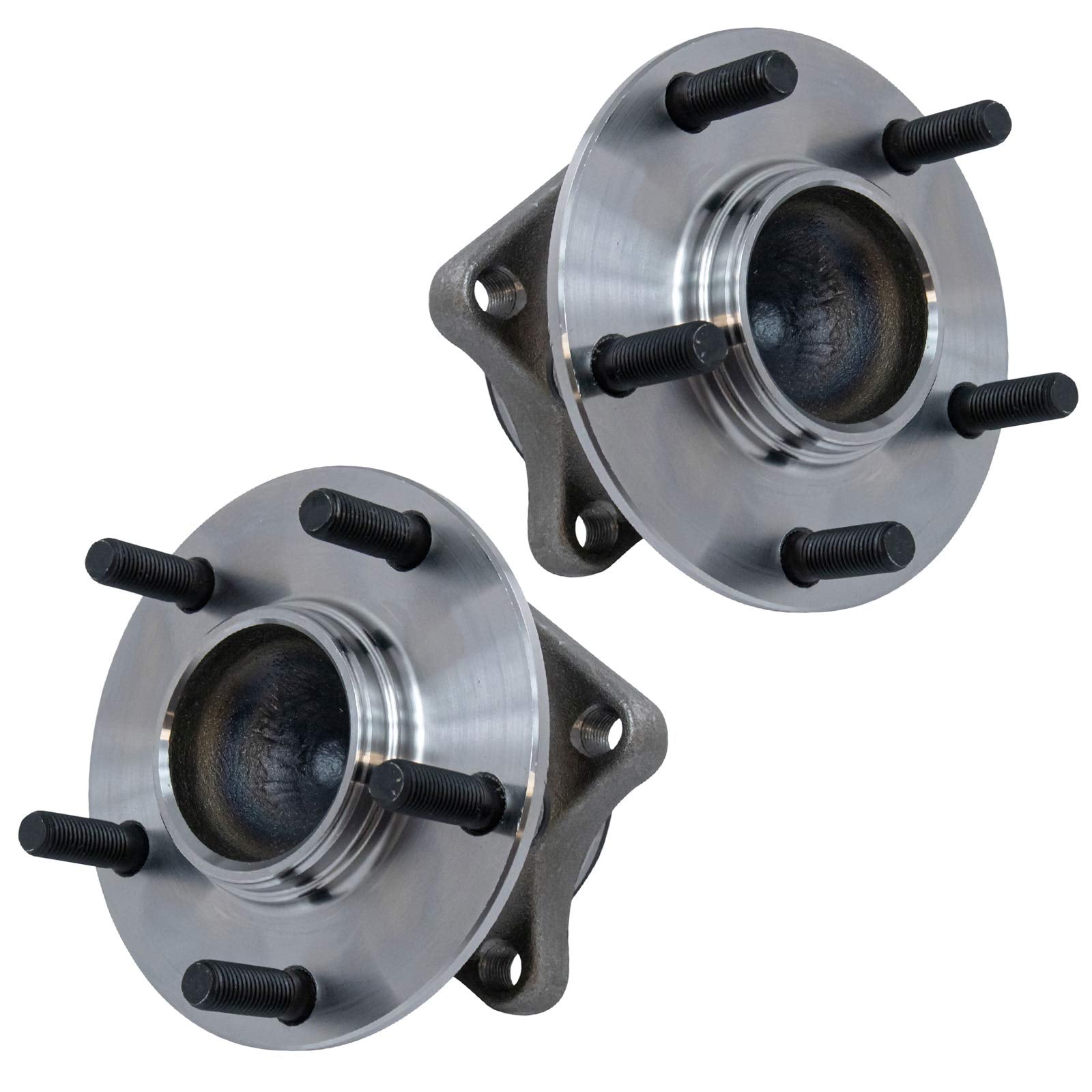 Trq Rear Wheel Hub Bearings Assembly Set Compatible With 2009-2013 Mazda 6