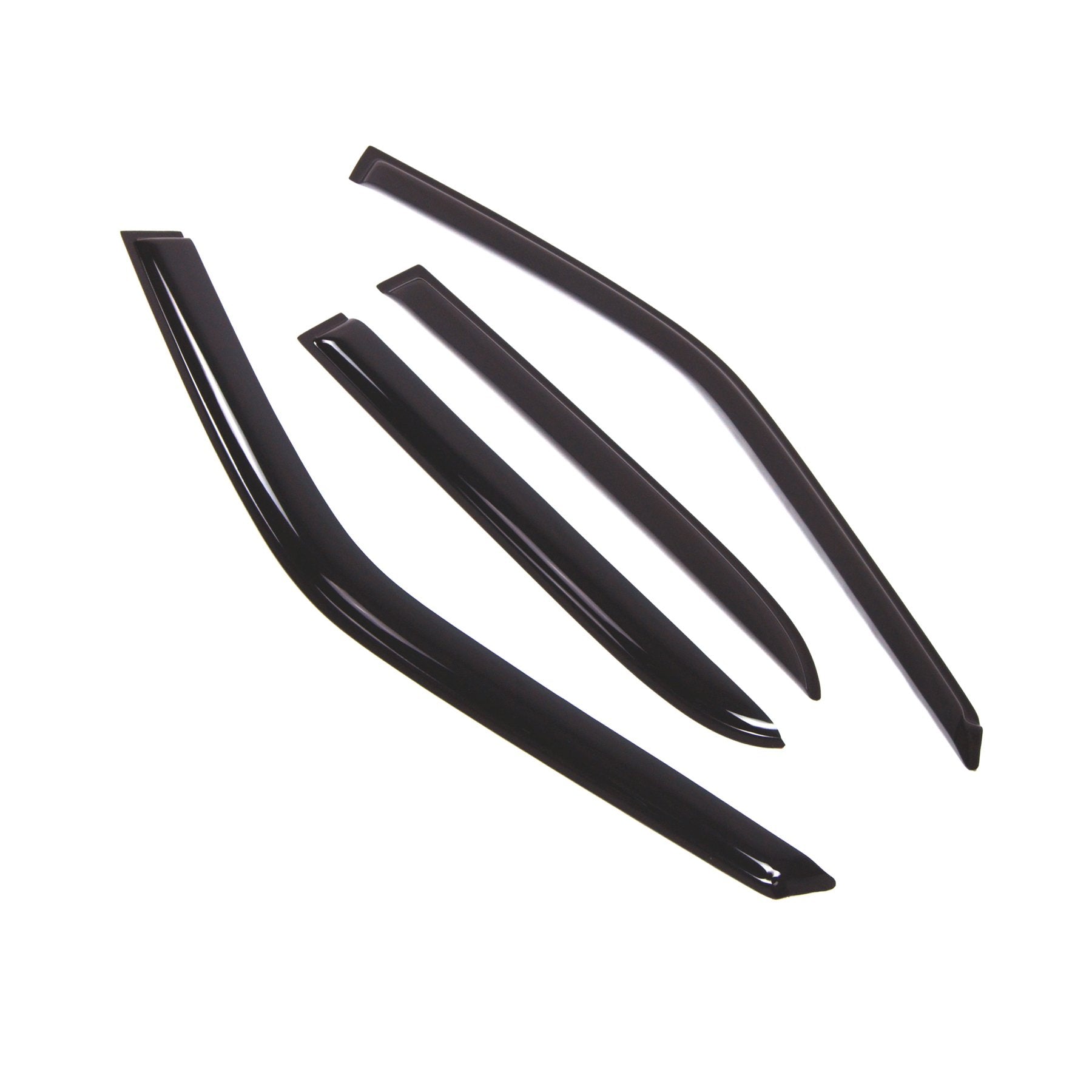 Tuningpros Outside Mount Window Vent Visors Rain Guards Compatible With Suzuki Vitara 1999-2005 | Side Window Wind Deflectors Ra