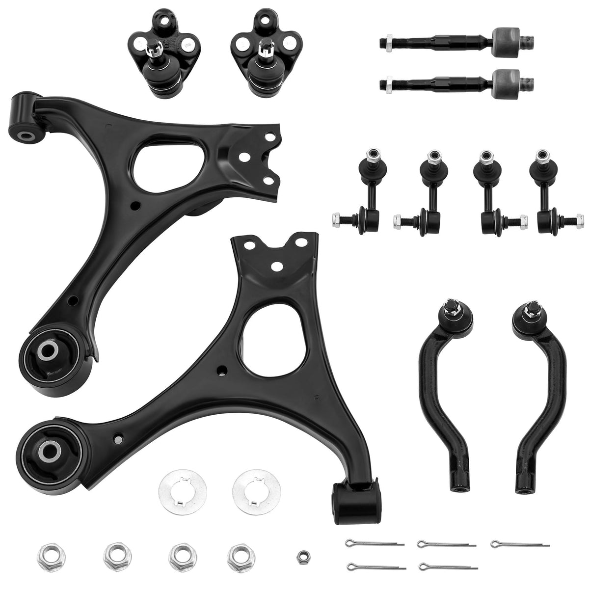Autosaver88 Front Control Arm Kit Compatible With 2006-2011 Honda Civic 1.8L