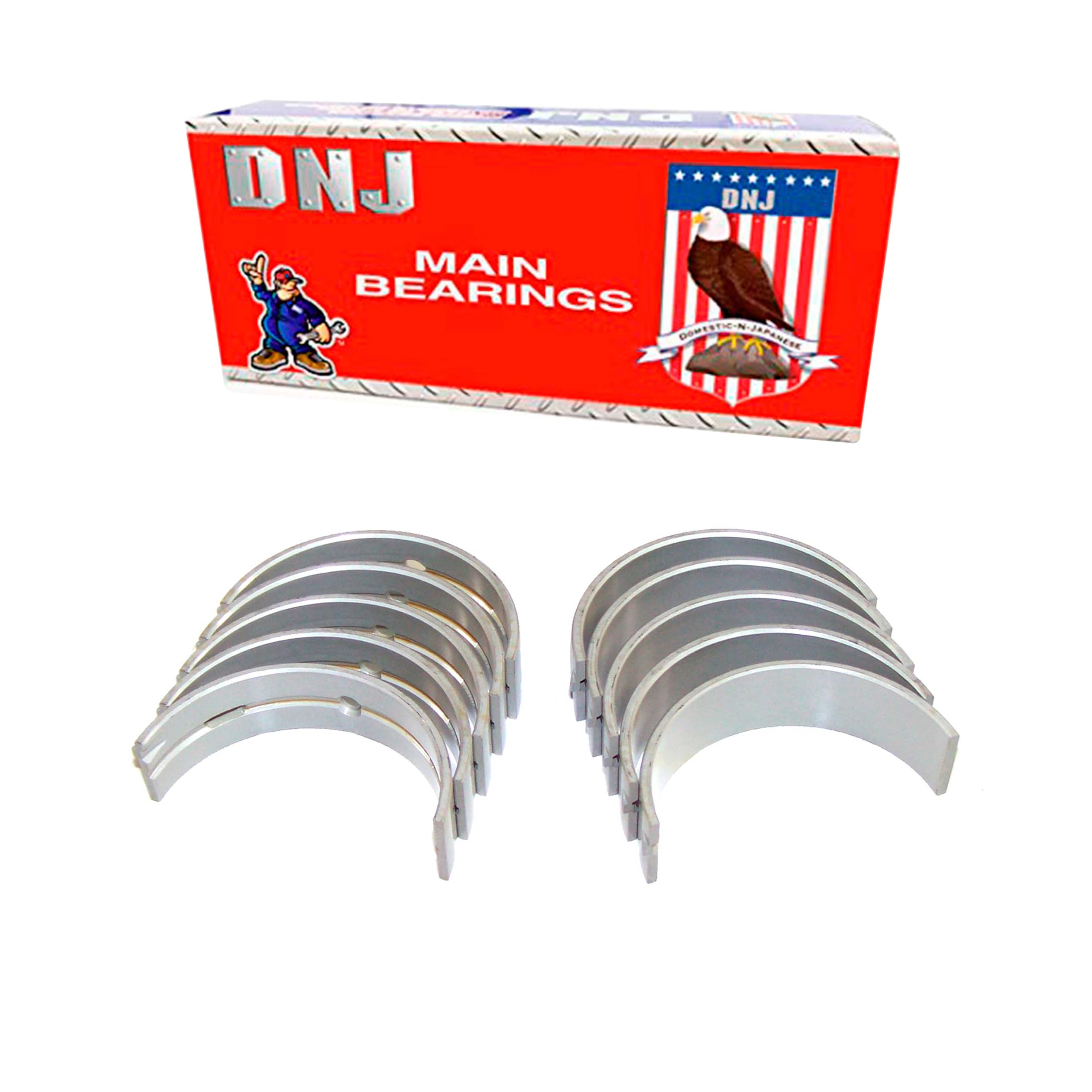 Dnj Mb649 Main Bearings For 2002-2015 / Infiniti, Nissan/Armada, Fx45, Fx50, M45, M56, Pathfinder, Pathfinder Armada, Q45, Q70, Q70L, Qx56, Qx70, Qx80, Titan / 4.5L, 5.0L, 5.6L / Dohc / 32V / 4494