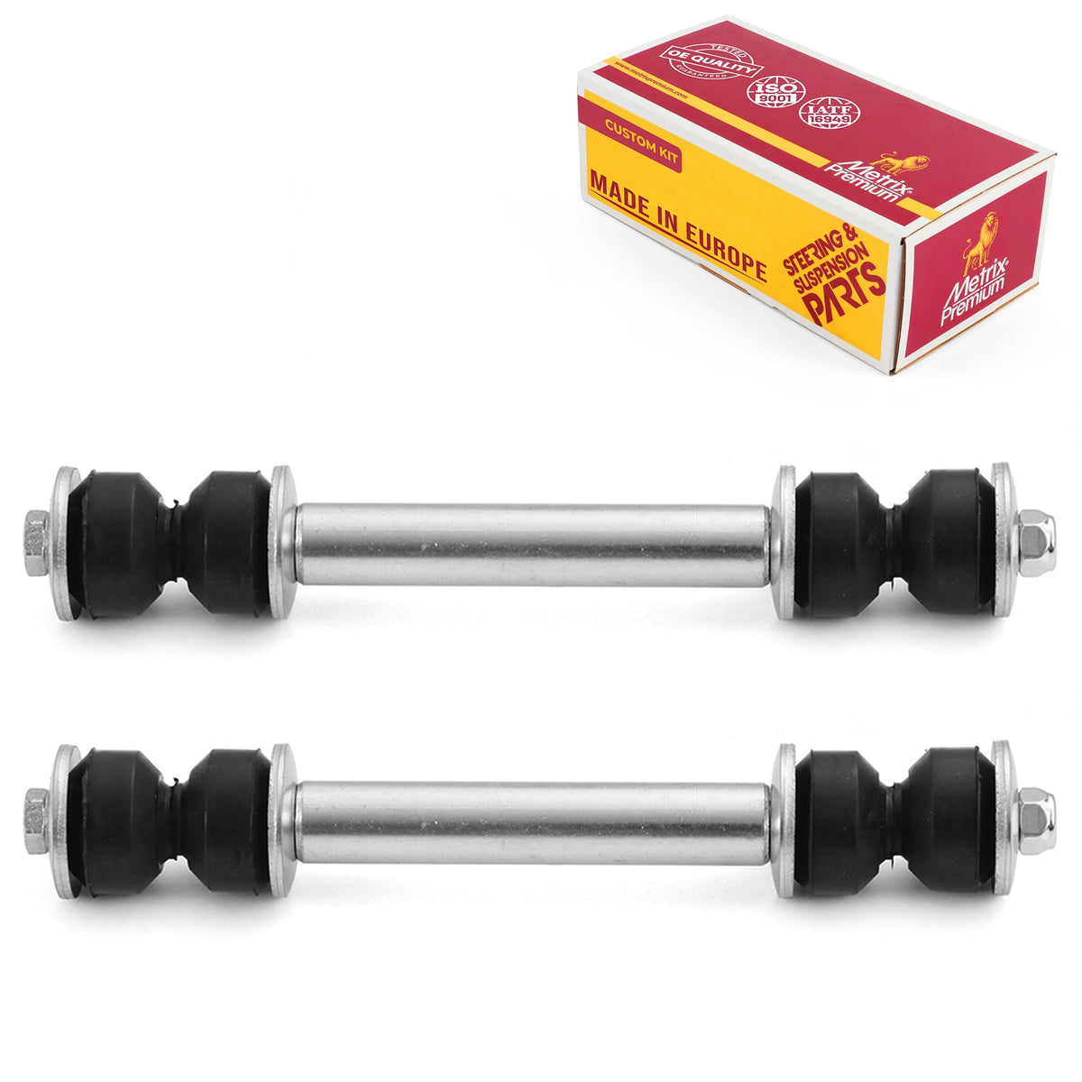 Metrix Premium Chassis Parts - 2 Pc Front Sway Bar Stabilizer Bar Link Kit Fits 02 Lincoln Blackwood, 98-02 Navigator, 97-02 Ford Expedition, 97-03 F-150, Replacement K700536 / K8772, Made In Europe