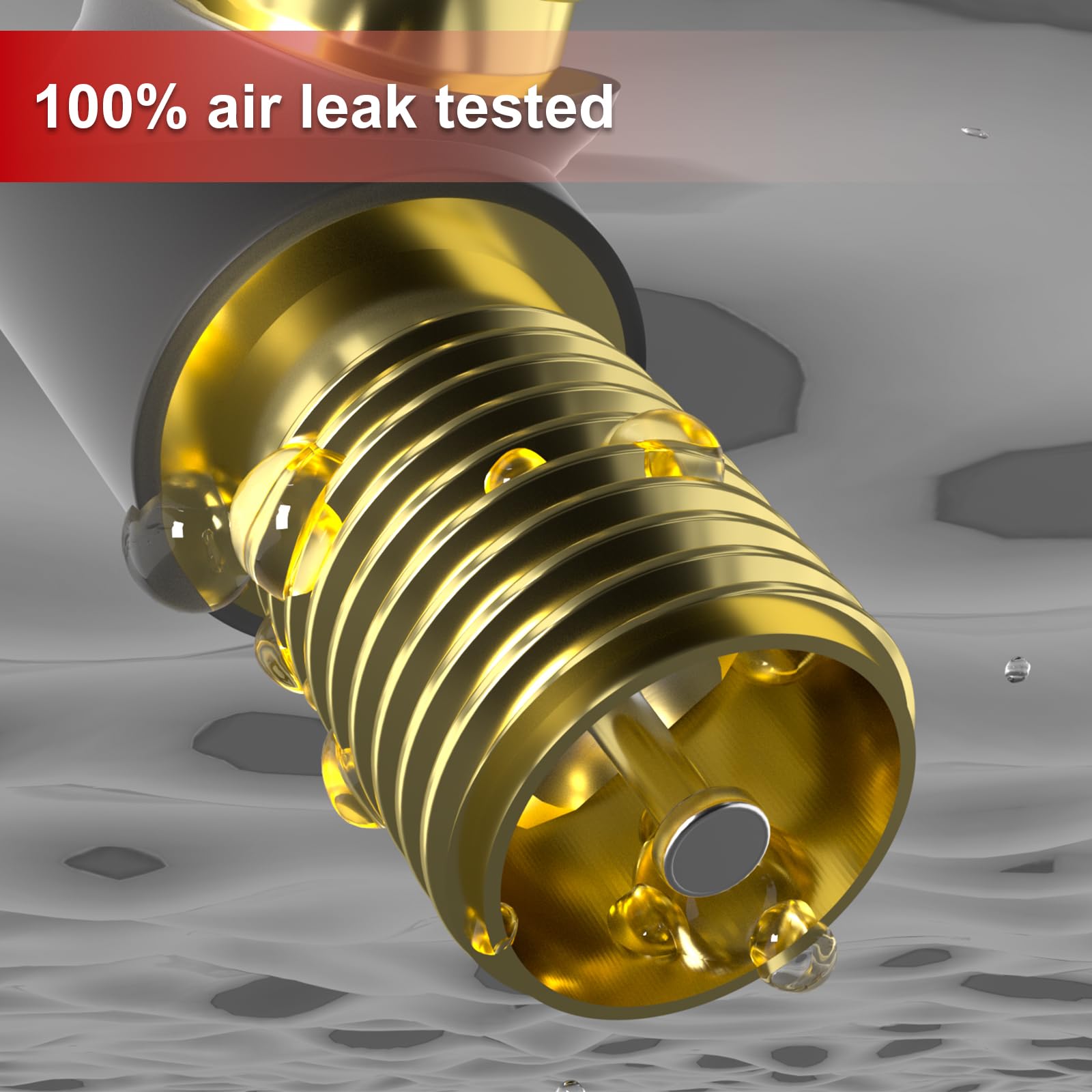 Sunsoul Tr600Hp High Pressure Brass Stem Epdm Rubber Snap-In Tire Valves, Fit For 0.453 Inch 11.5Mm Rim Holes And For Most Of Pi