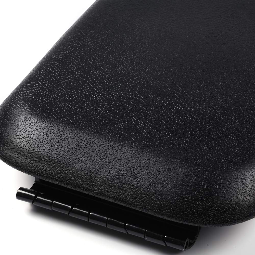 PIT66 Center Console Armrest Lid with Latch Compatible with Ford Mustang 2005-2009 Replacement 5R3Z6306024AAC Black