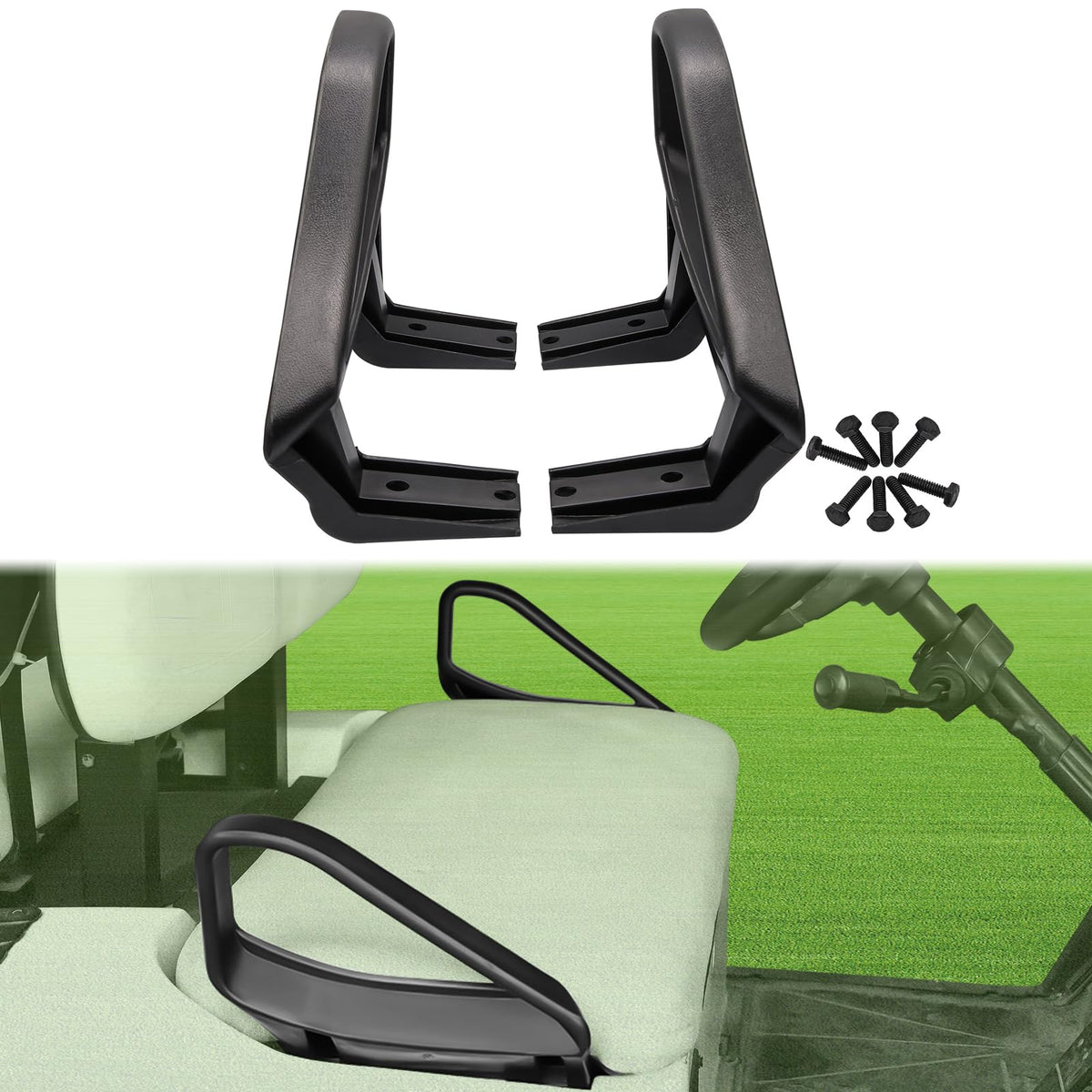 Panglong Golf Cart Arm Rest Hip Restraint For Ezgo Txt 1994-Up Gas & Electric Driver And Passenger Side Oem# 71701-G01 71702-G01