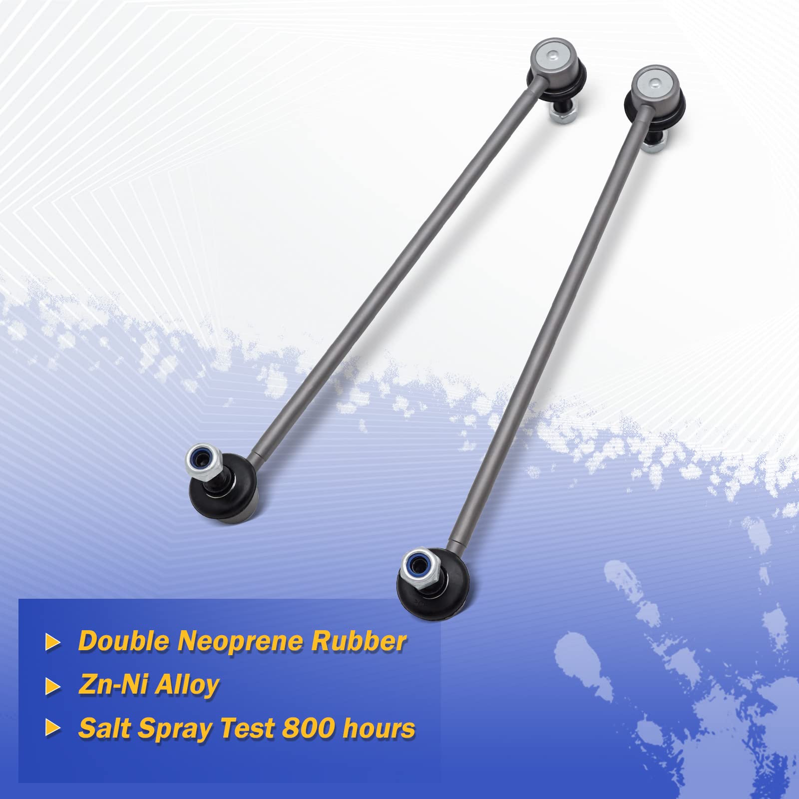 Zinc-Nickel Alloy Front Stabilizer Sway Bar Links For 2004-2009 Mazda 3 2006-2014 Mazda 5 1995-2001 Bmw 740I 740Il 750Il K80235