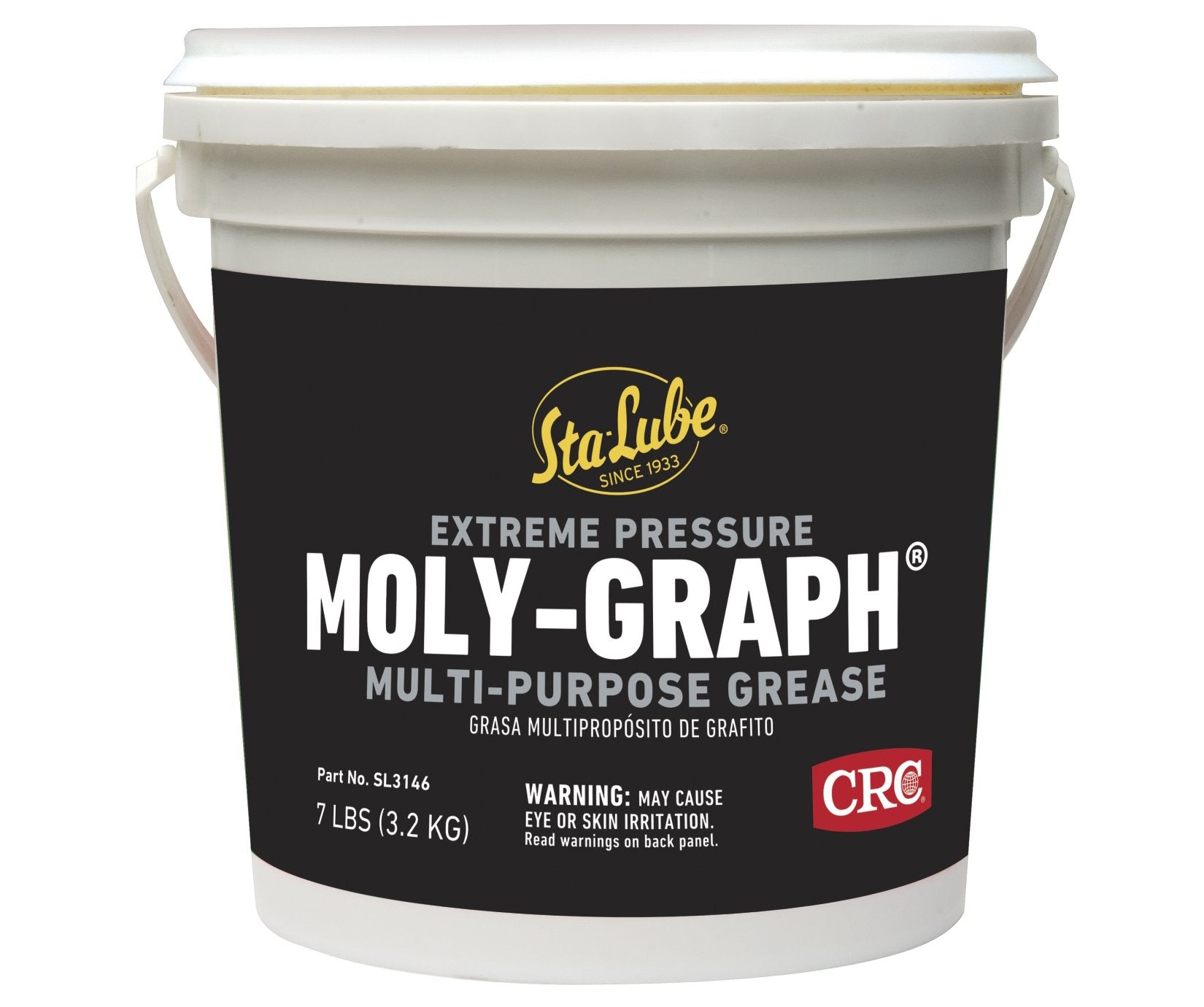 Crc Sl3146 Moly-Graph Extreme Pressure Multi-Purpose Lithium Grease - 7 Lbs.