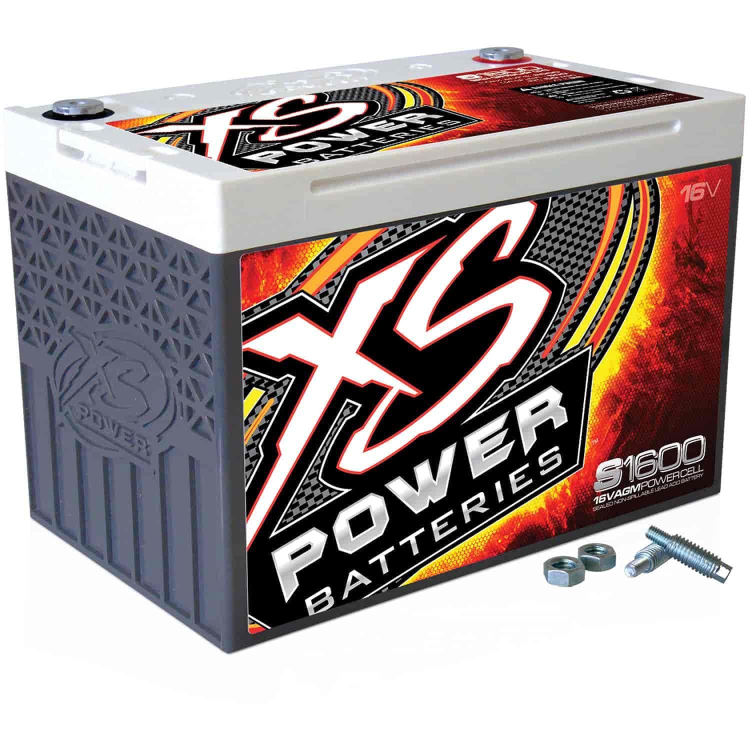 XS Power S1600 Lightweight 16 Volt AGM Racing Battery
