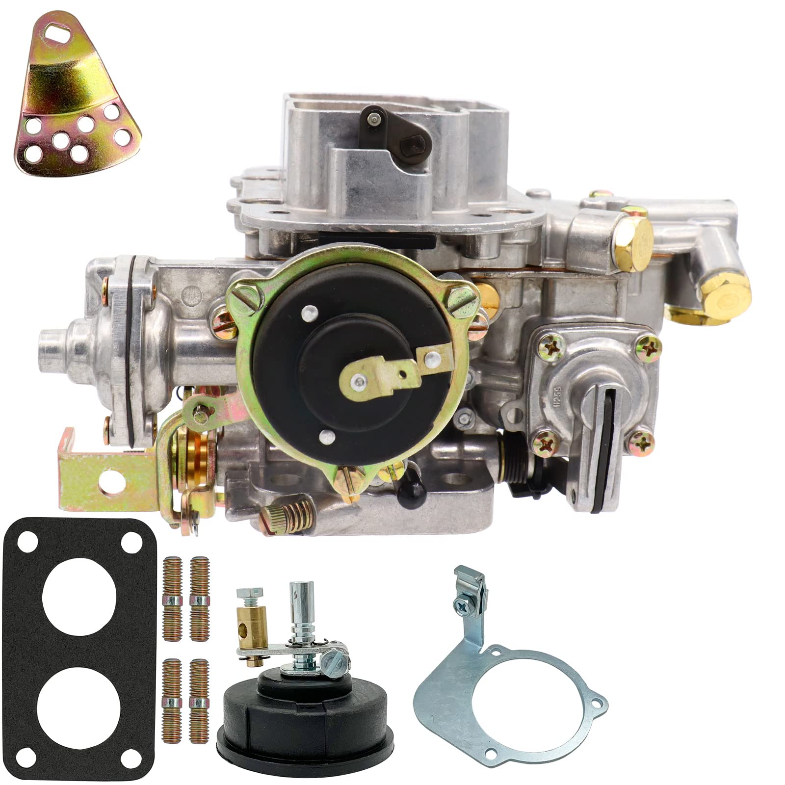 NENKUTEN New Carburetor 2 Barrel for Weber 32/36 DGV DGEV Electric Choke 32x36 for Toyota Pickup Celica Corona 20R 22R Holley Ma