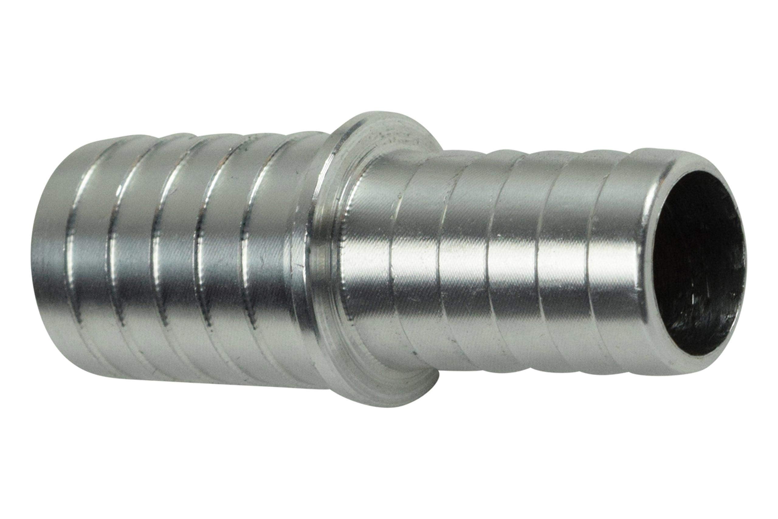 Ict Billet 5/8 To 3/8 Inch Hose Barb Splice Coupler Reducer Repair Fitting Adapter Connector Radiator Coolant Intercooler Heat E