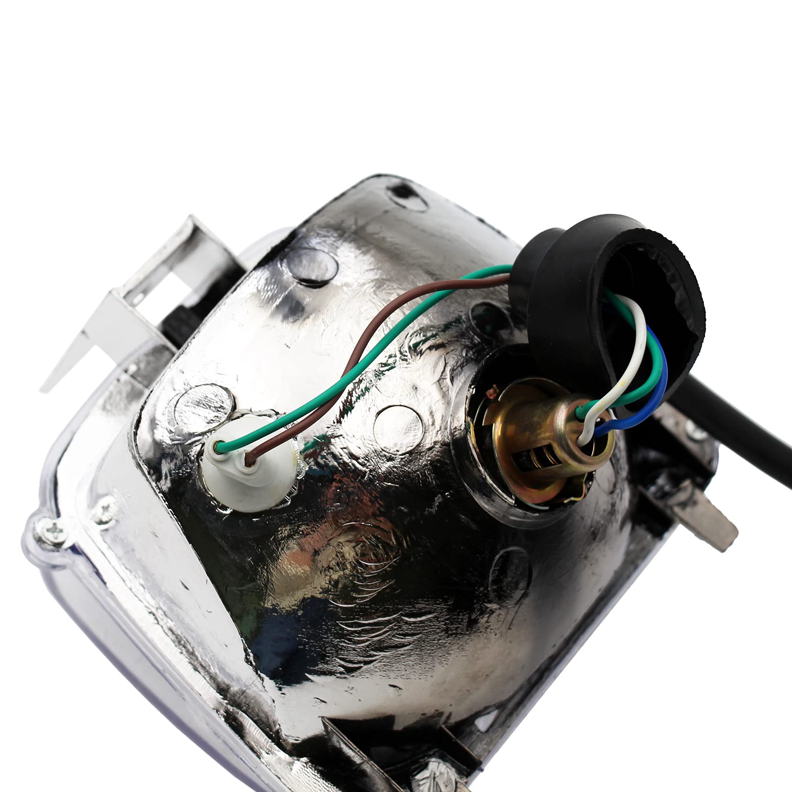 Pro Bat Chinese Atv Quad Headlight Head Light + 12V Rear Tail Brake Light 3 Pin Female Plug For Taotao 3050C Coolster Sunl 50Cc 70Cc 90Cc 110Cc 125Cc 150Cc Peace Mini Dinosaur Four Wheeler Parts