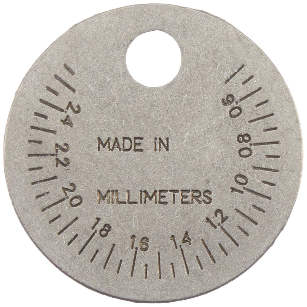 Lisle 67870 Standard / High Energy Spark Plug Gauge & Gapper, One Size, Factory