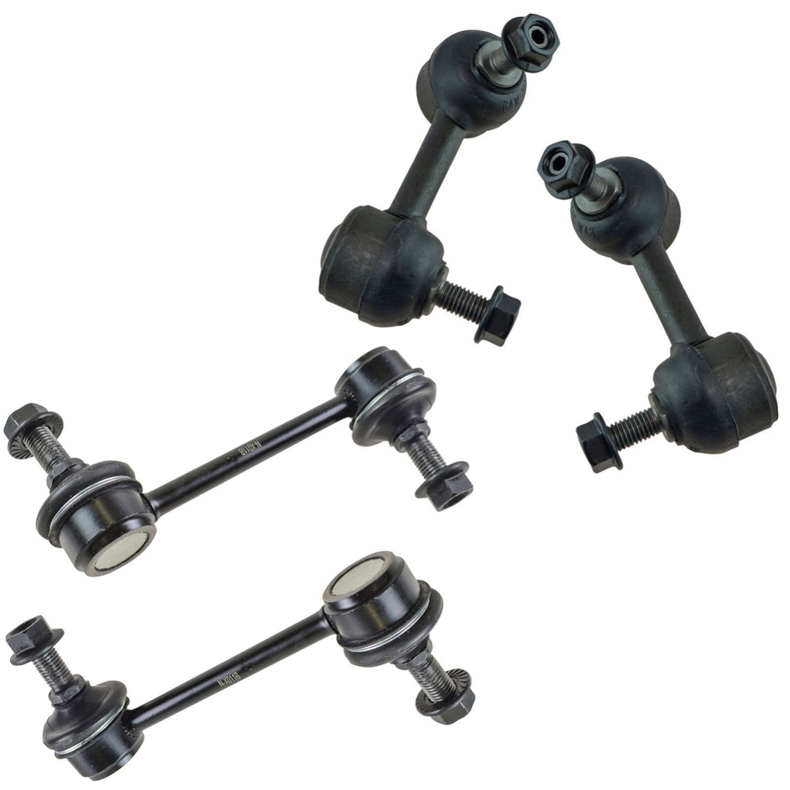 Trq Front & Rear Sway Bar Stabilizer Link Set Compatible With 2003-2007 Cadillac Cts