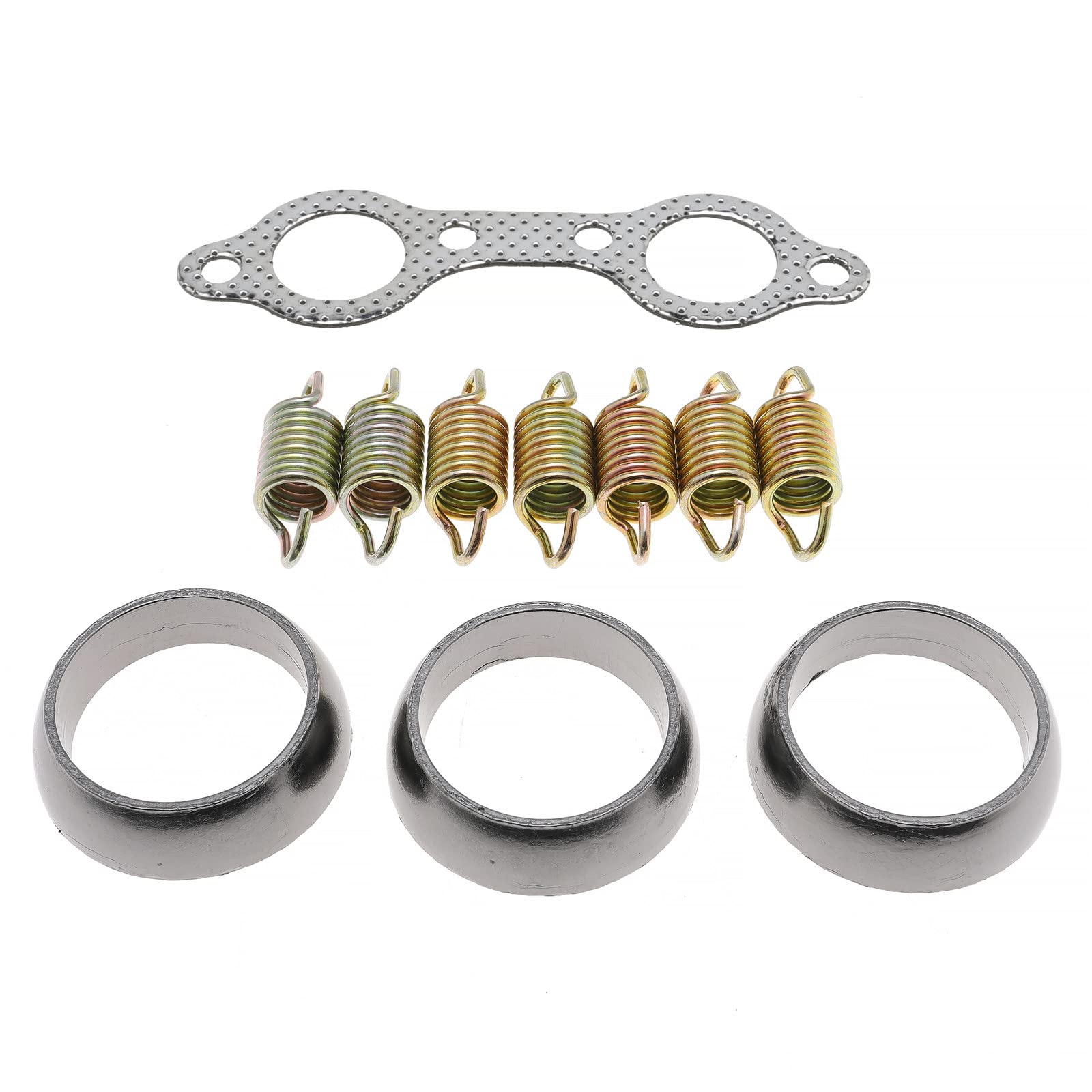 Exhaust Manifold Gasket Spring Rebuild Kit For Polaris Ranger 700 800 2006-2014 Sportsman 600 700 2002-2007
