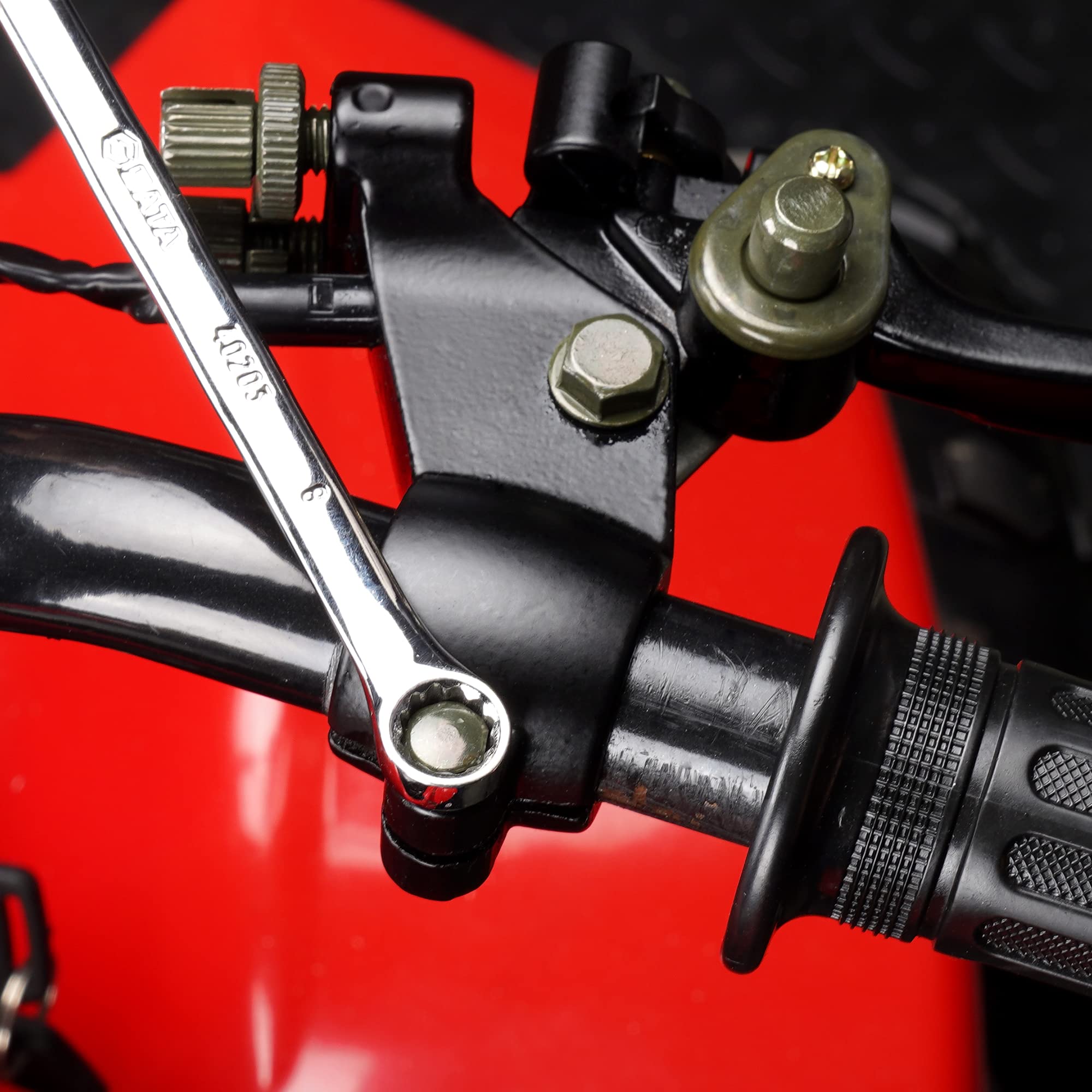 Weiyingsi Dual Cable Wire Right Brake Lever For Atv Quad Go-Kart Gasoline E Bicycle