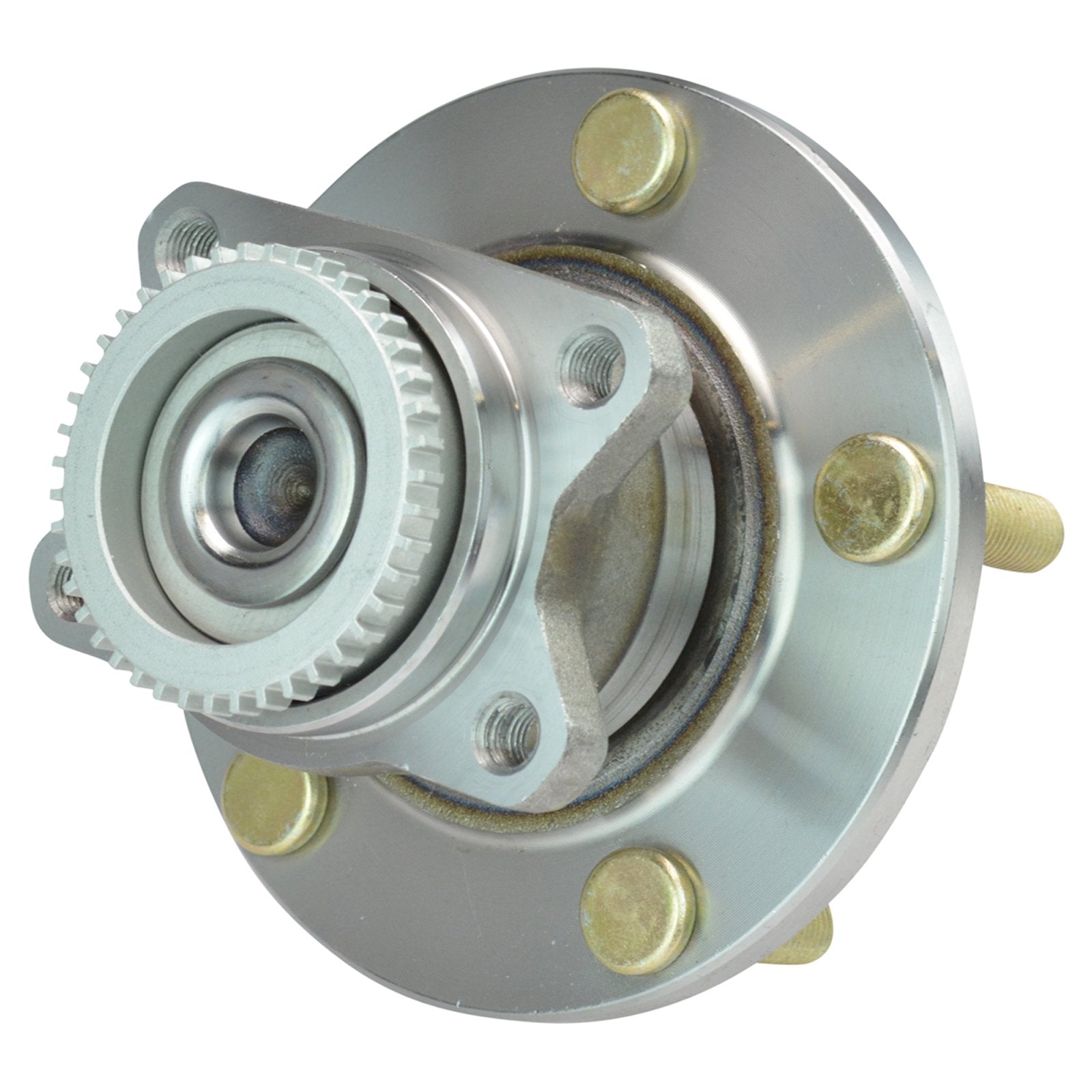 Trq Rear Wheel Hub Bearings Assembly Set Compatible With 2005-2012 Mitsubishi Eclipse 2004-2012 Galant