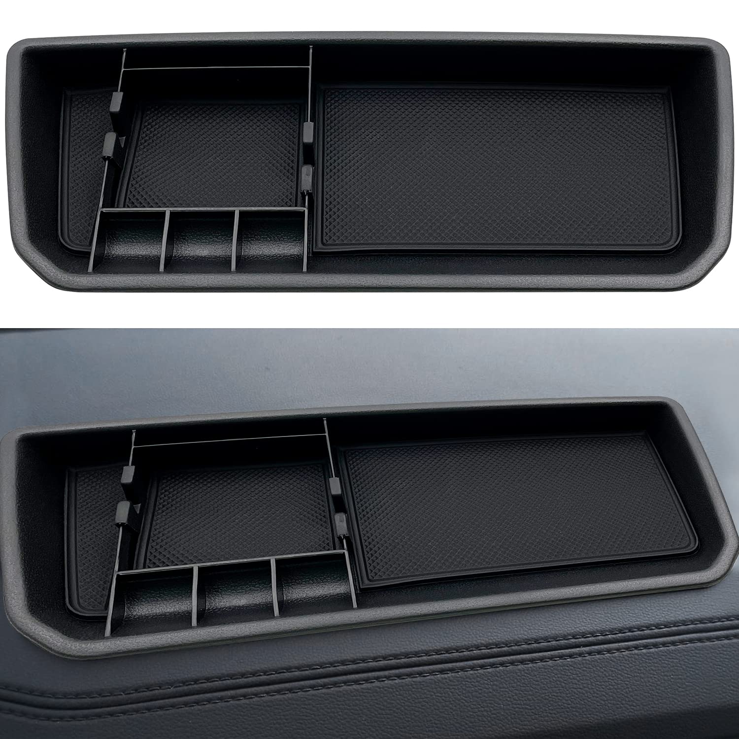 Jojomark For Vw Atlas And Cross Sport Accessories Dashboard Organizer 2018 2019 2020 2021 2022 2023 Insert Abs Box Storage