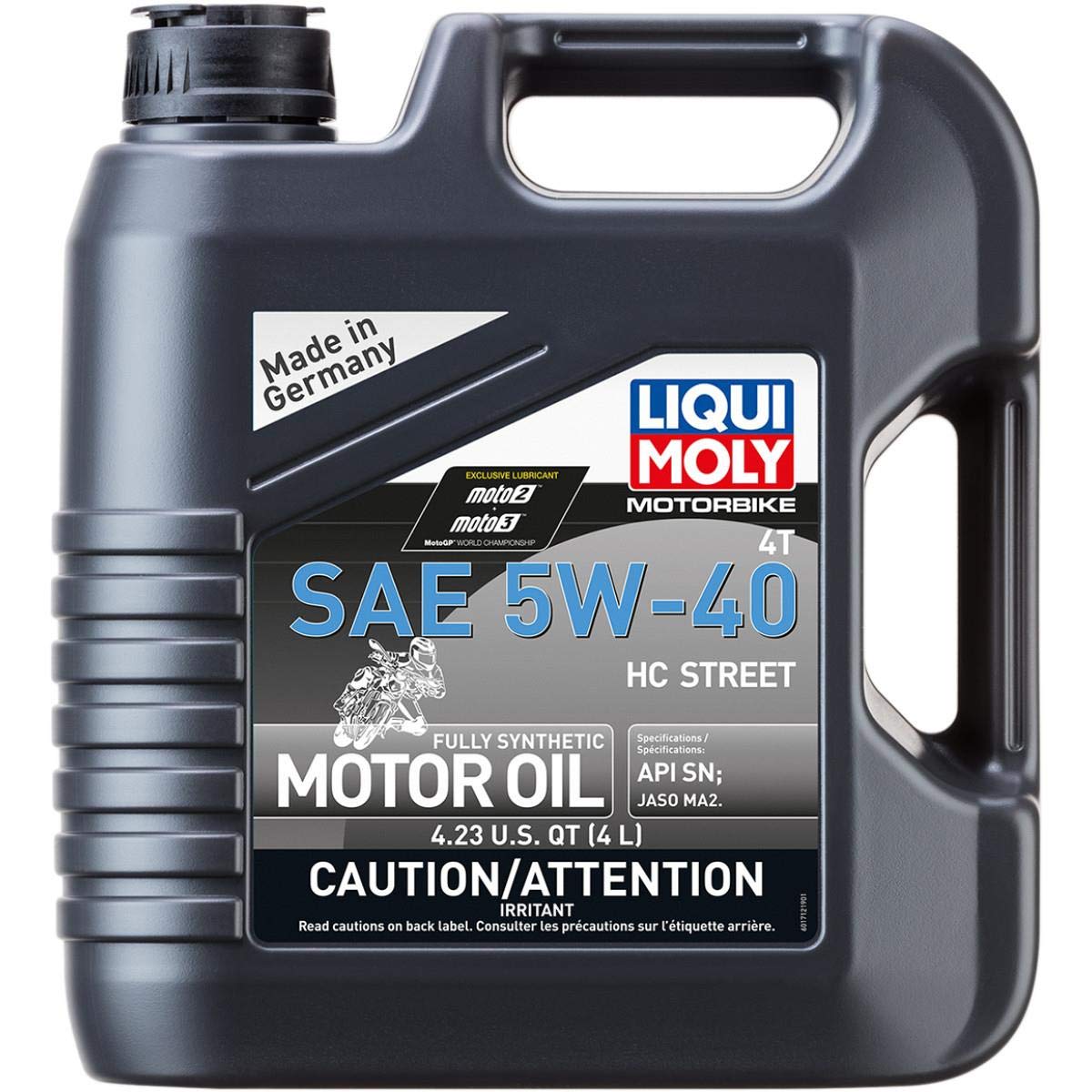 Liqui Moly 20414 4T Hc Street Motor Oil - 5W-40-4L.