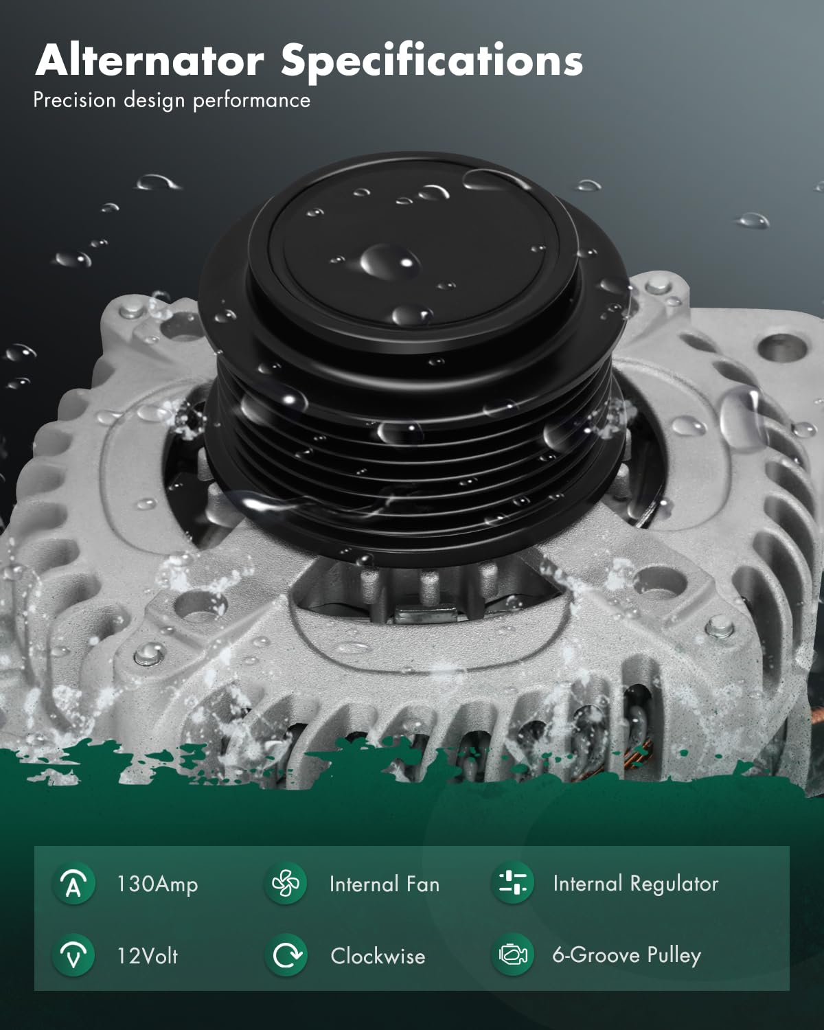 SCITOO Alternator Replacement for Honda for Odyssey Alternator 2014, for Honda for Odyssey Alternator 2015, for Honda for Odysse