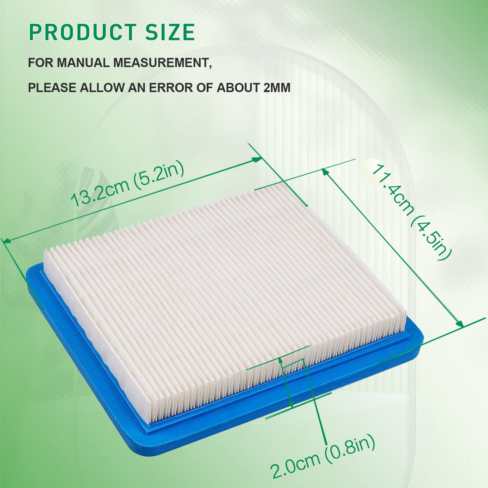 17213-Get-000 Air Filter For Honda Ruckus Zoomer Metro Dio Z4 Nps50 2003-2014 / Chf50 Metropolitan Crea Scoopy Jazz 50 2002-2009 17213-Get-000 For Briggs And Stratton 491588 399959 4915885 625E 675Ex