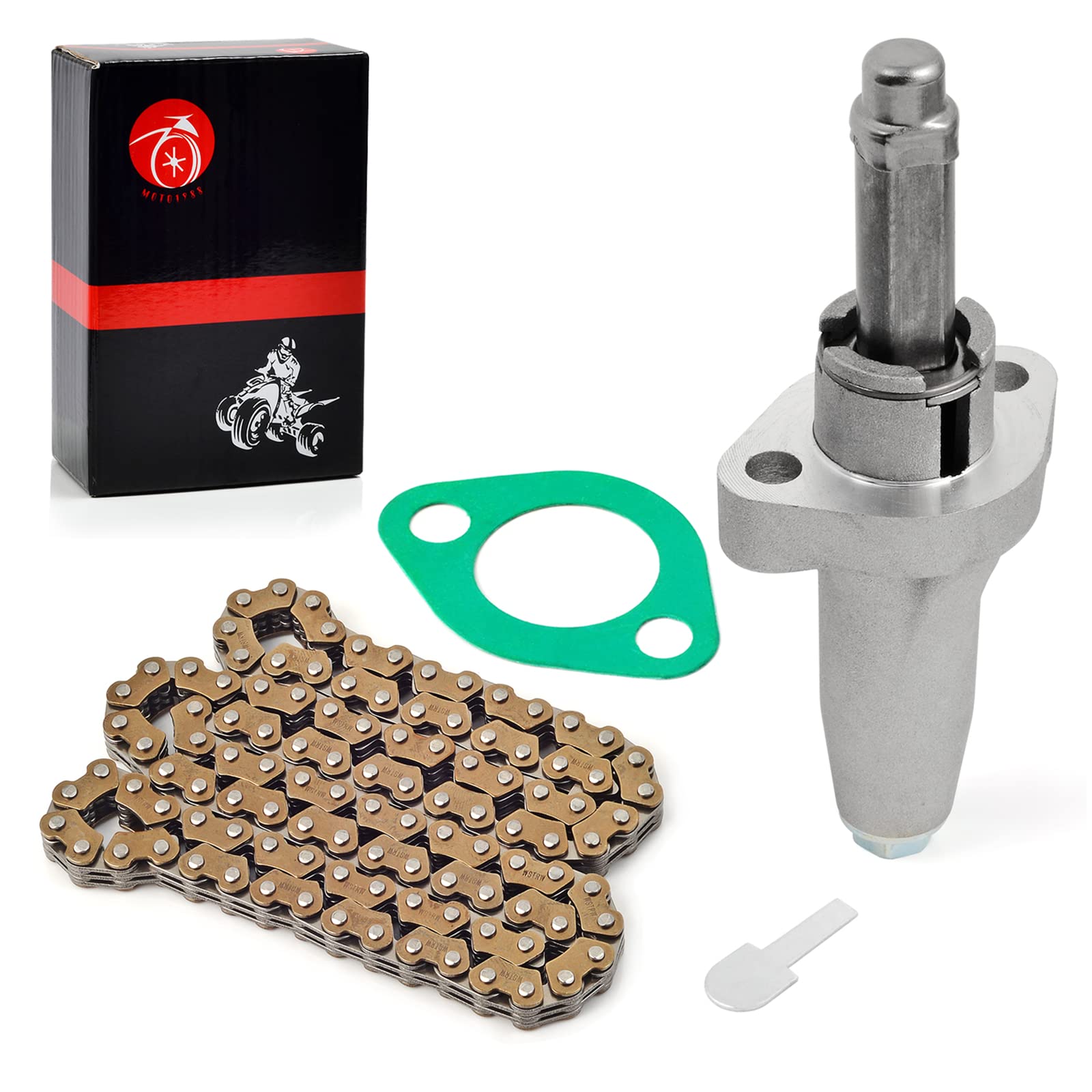 Cam Timing Chain & Tensioner Lifter For Honda Rincon 650 Trx300Ex Fourtrax 300 Trx300 Trx300Fw Trx250X 14520-Ha0-771 14401-Hc0-0