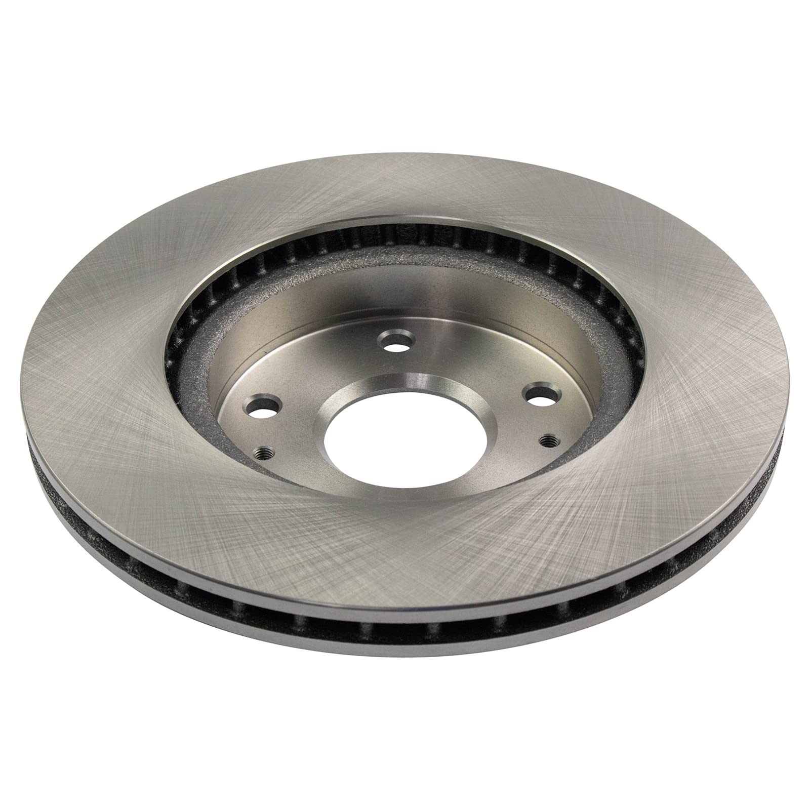 Trq Front Brake Pad & Rotor Kit Brake Pads Brake Rotor Semi-Metallic Compatible With 2007-2013 Suzuki Sx4