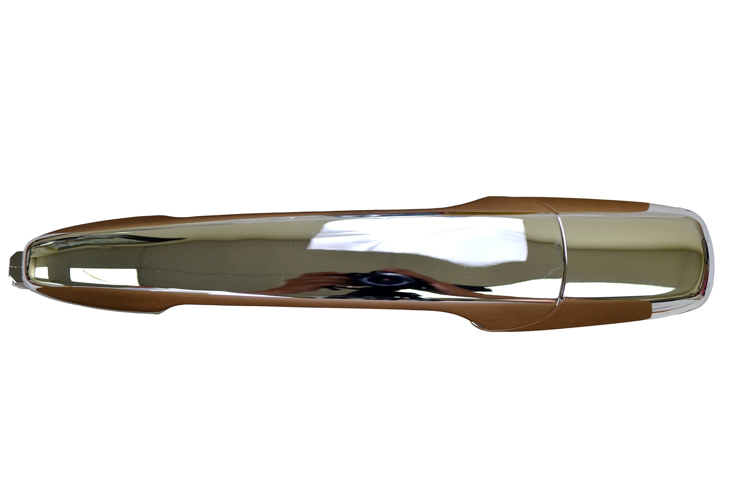 PT Auto Warehouse FO3705MRLK  Outside Exterior Outer Door Handle, Chrome  Driver Side Rear