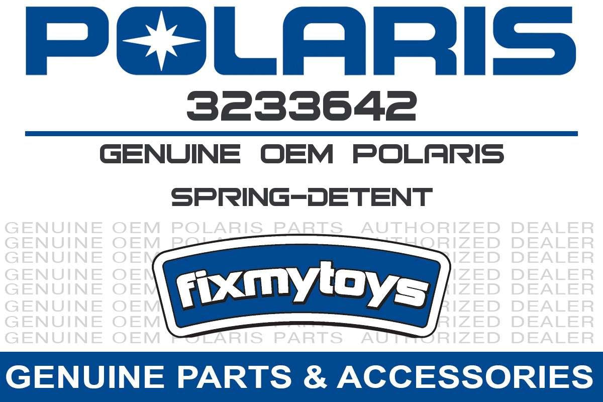 Polaris Atv Detent Spring, Genuine Oem Part 3233642, Qty 1
