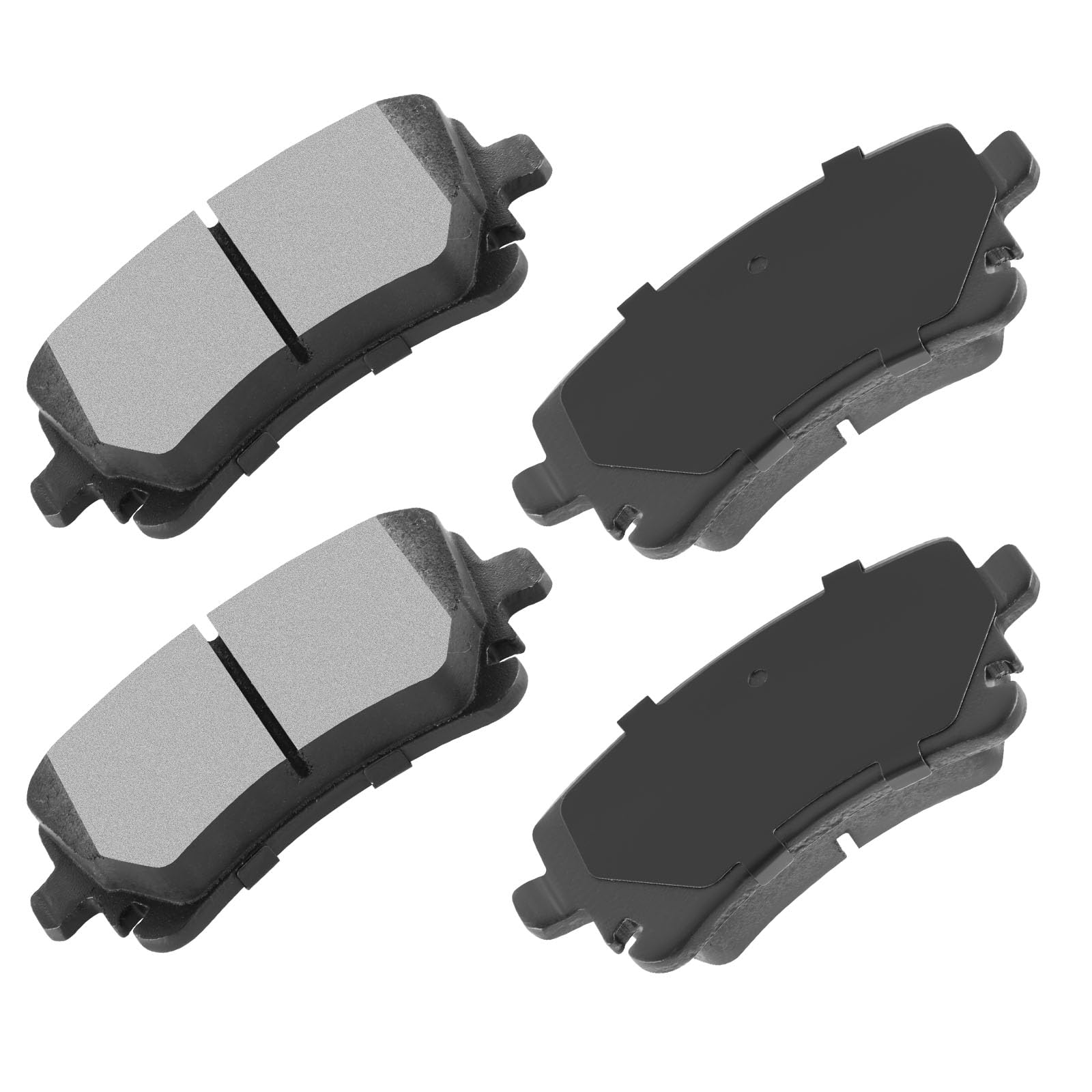 Cciyu D1018 Ceramic Rear Brake Pad Set Fit For Audi A6 Quattro,A8 Quattro,Rs4,Rs6,S4,S6,S8,91-12 Bentley Continental,04-06 For V