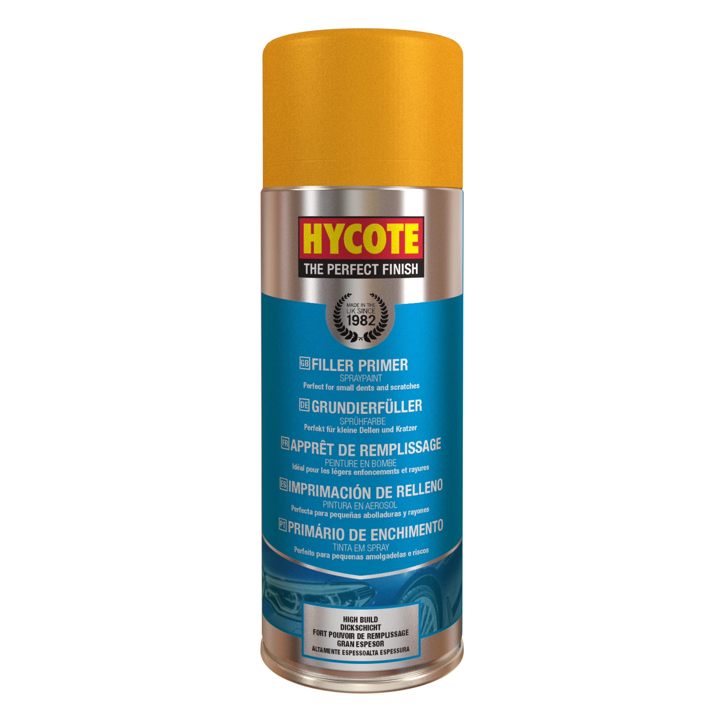 Hycote High Build Aerosol Car Spray Paint, Filler Primer, 13.5 Oz