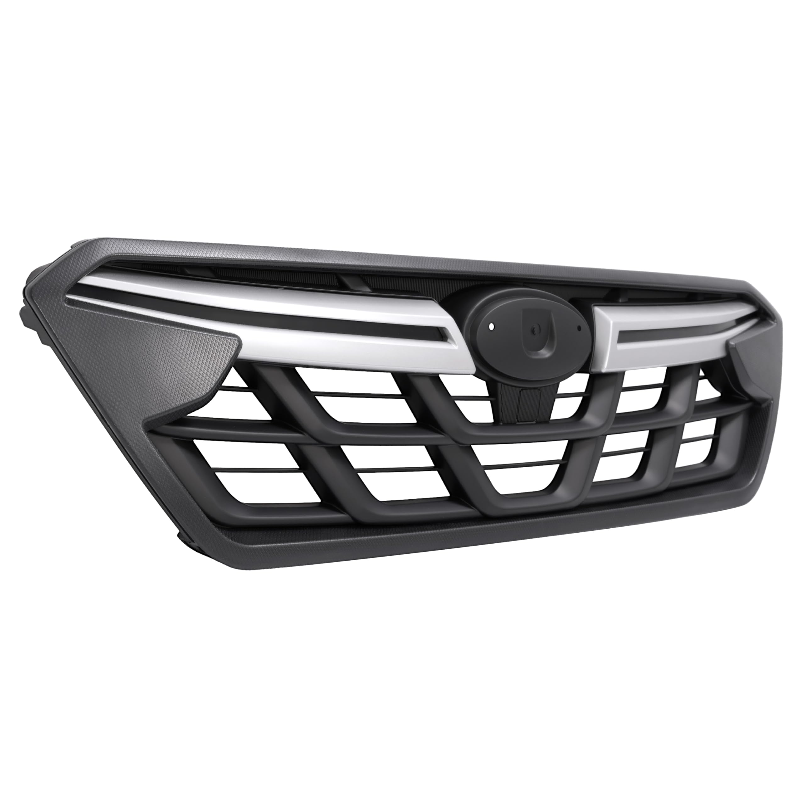 HECASA Front Grille Grill Compatible with 2021-2023 Subaru Crosstrek Replacement for 91121FL501 SU1200196 Front Bumper Grill Pai