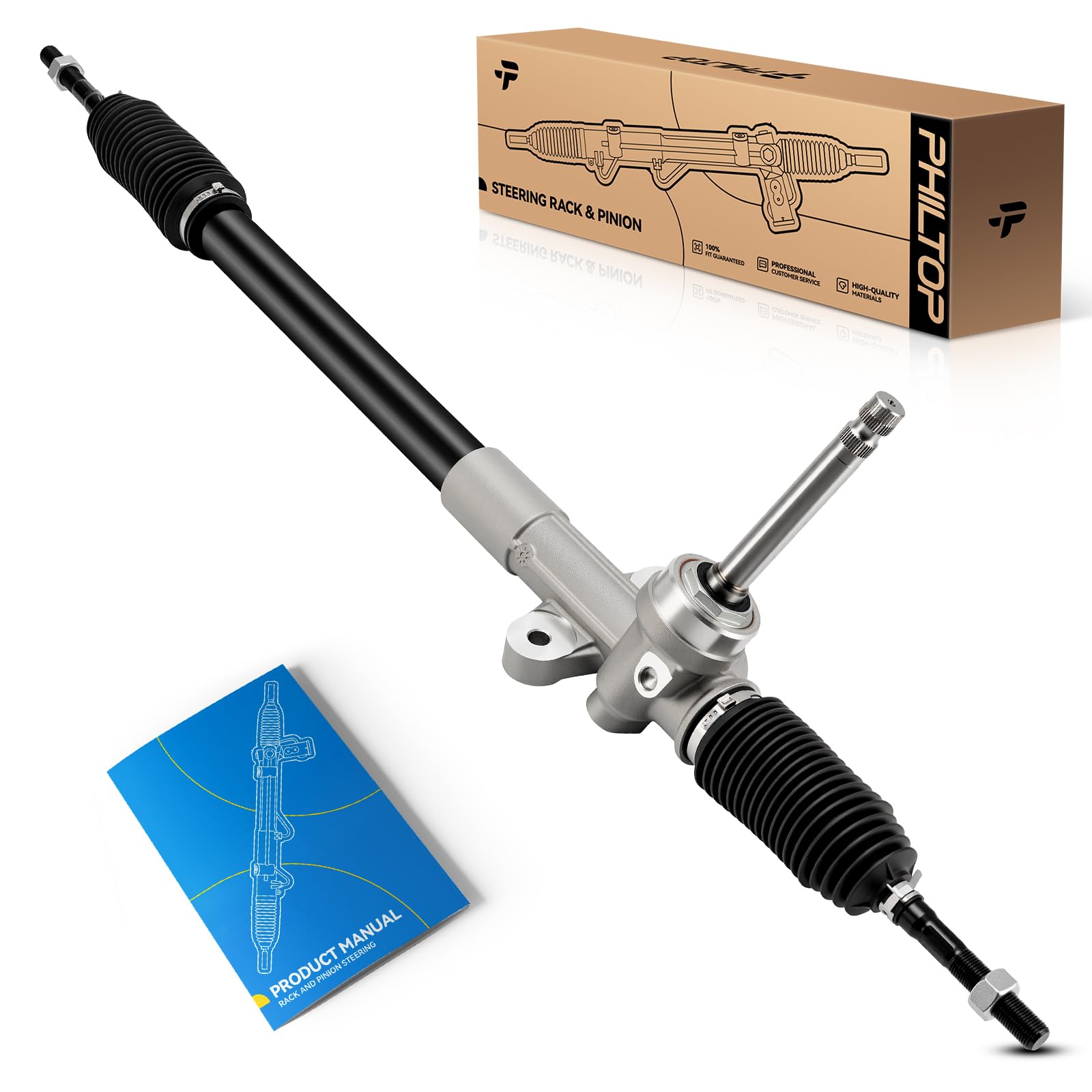 PHILTOP Electronic Steering Rack and Pinion Compatible with Kia Sportage 2014-2016 All Models, Hyundai Tucson 2014-2015 All Mode
