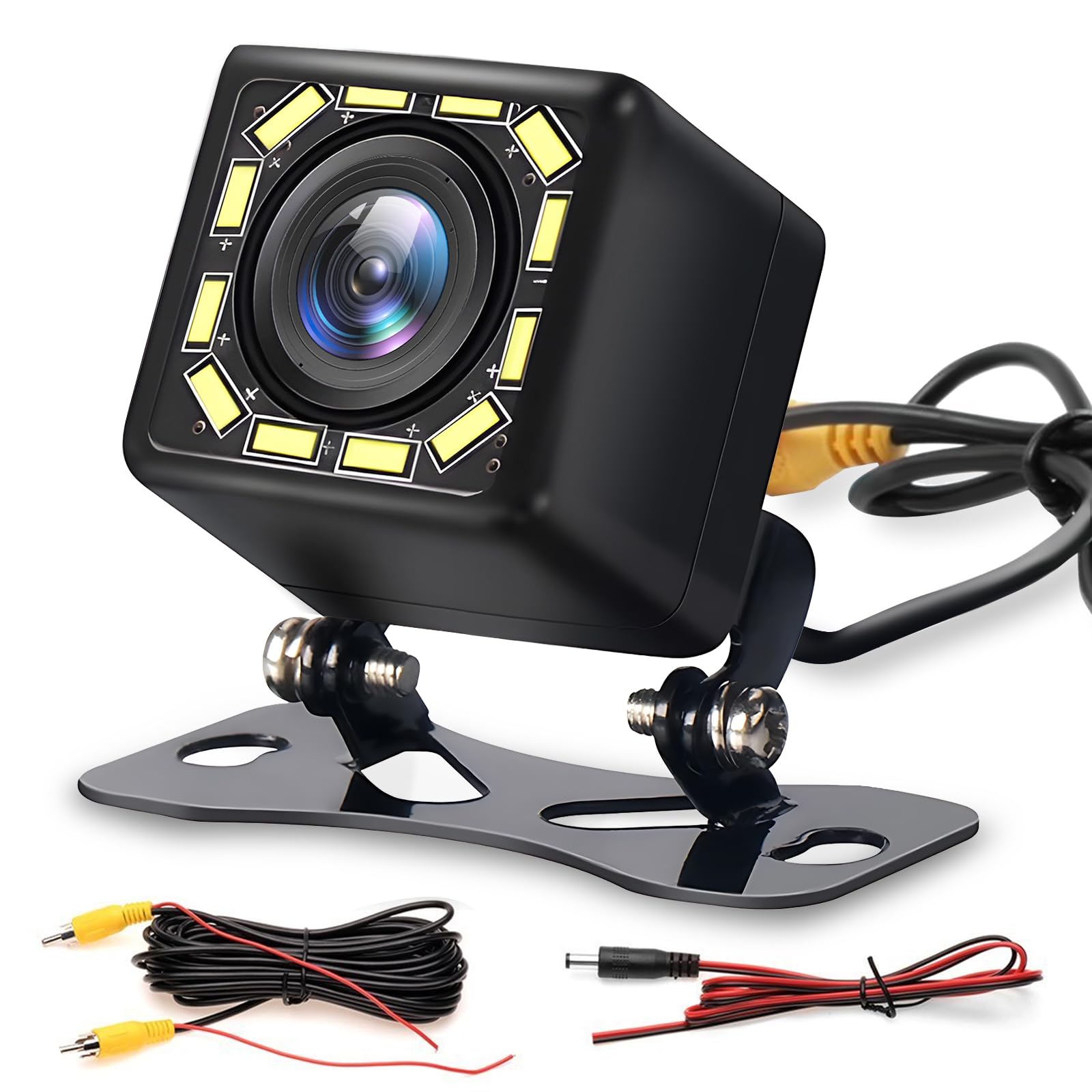 Podofo Ahd Backup Camera For Cars 720P 170 Wide View Angle Reverse Camera Parking Rear Camera Systems Automotive Camara For Univ