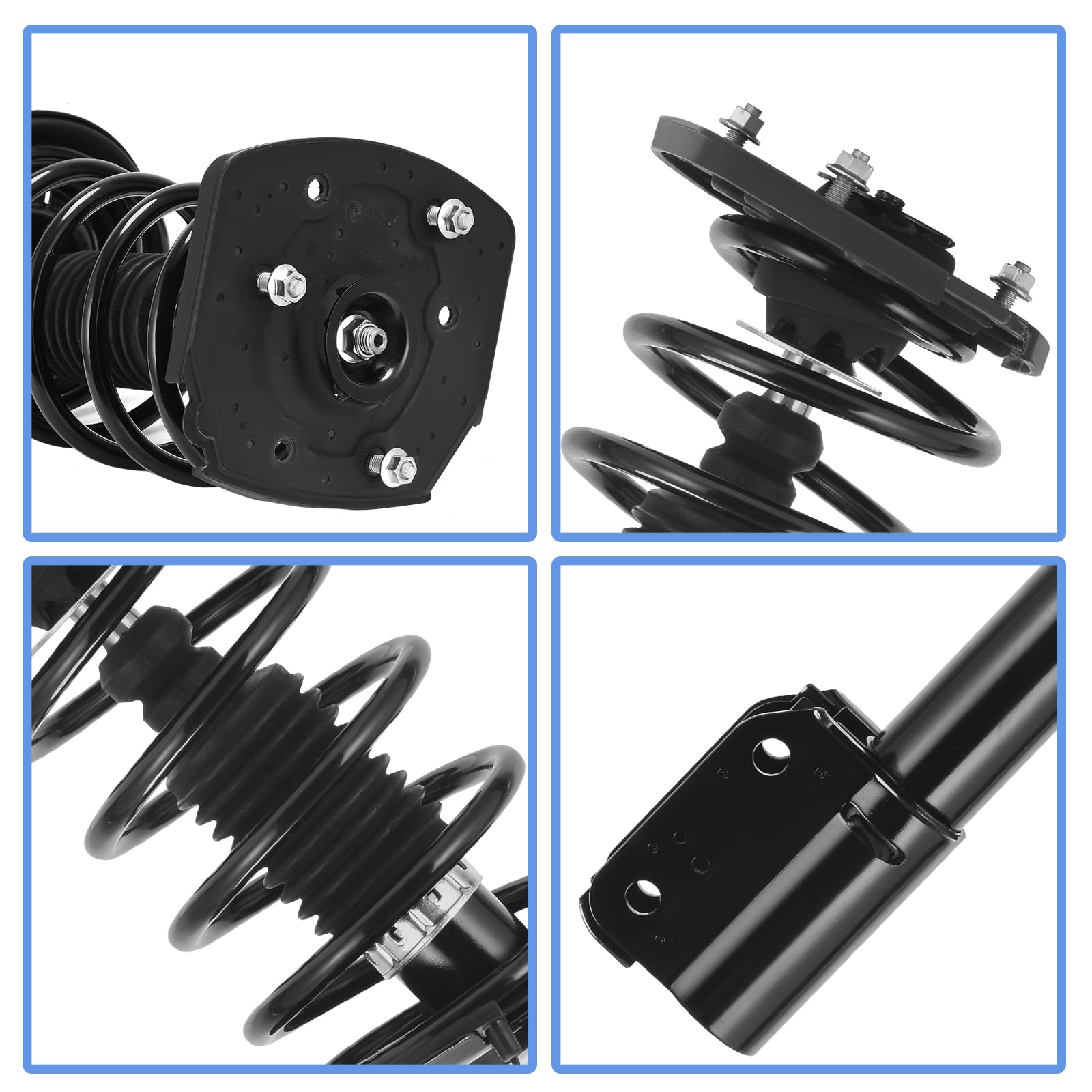 Yitamotor Rear Complete Strut Quick Struts Shocks And Coil Spring Assembly Compatible With 2004-2013 Chevrolet Impala