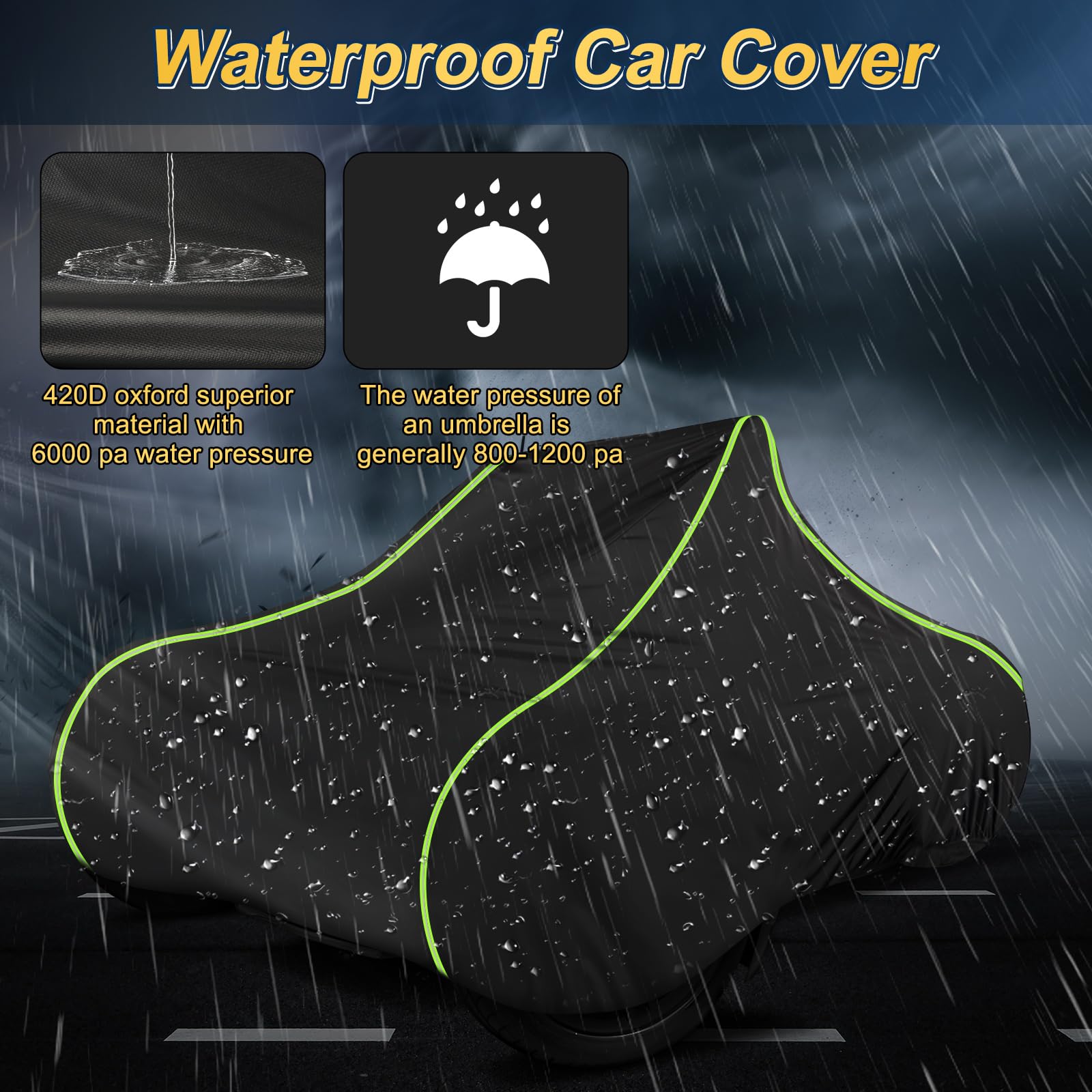 For Ryker Cover Waterproof For Can Am Ryker 600 900 With 420D Oxford Fabric Outdoor Protection Cover
