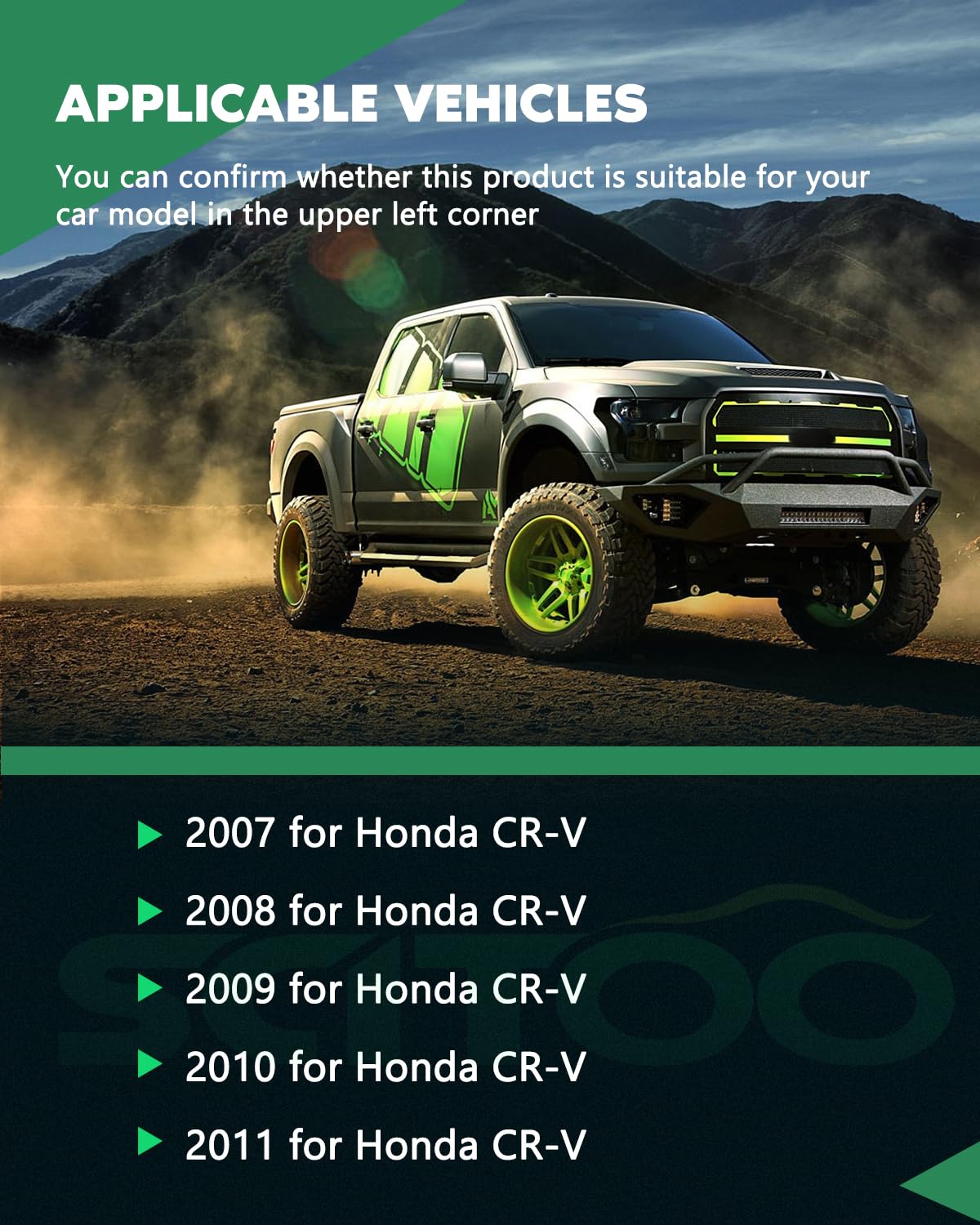 Scitoo 2 Pcs Front Left Right Abs Wheel Speed Sensors Fit For 2007 2008 2009 2010 2011 For Honda Cr-V Als1598 Als1608