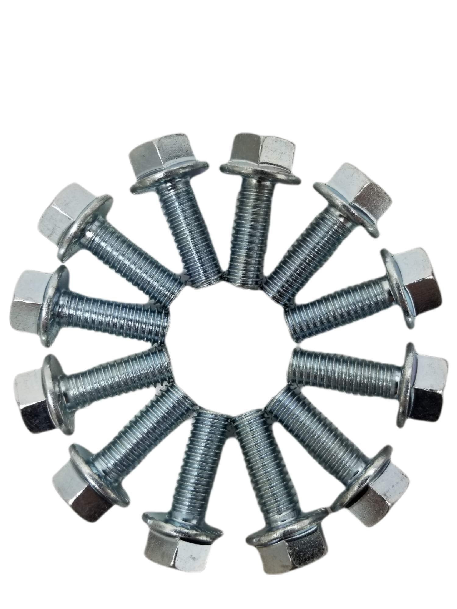 Z Whip Sbc Intake Manifold Bolt Kit High Strength Zinc Coated 3/8-16 Bolts Compatible With Chevrolet V8 Small Blocks 265 283 305