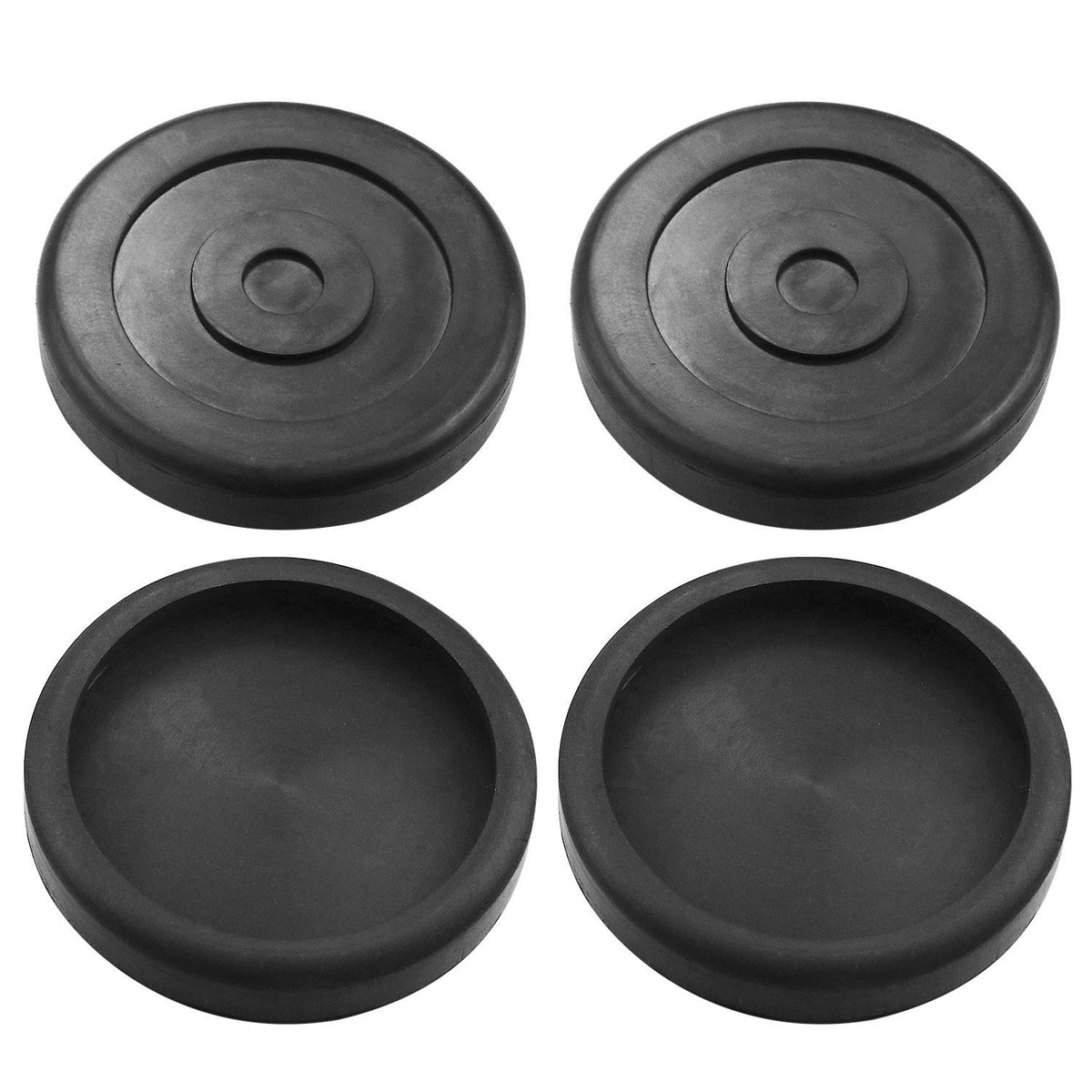 Sporthfish Round Rubber Arm Pads For Bendpak Or Danmar Lift Set Of 4Pcs