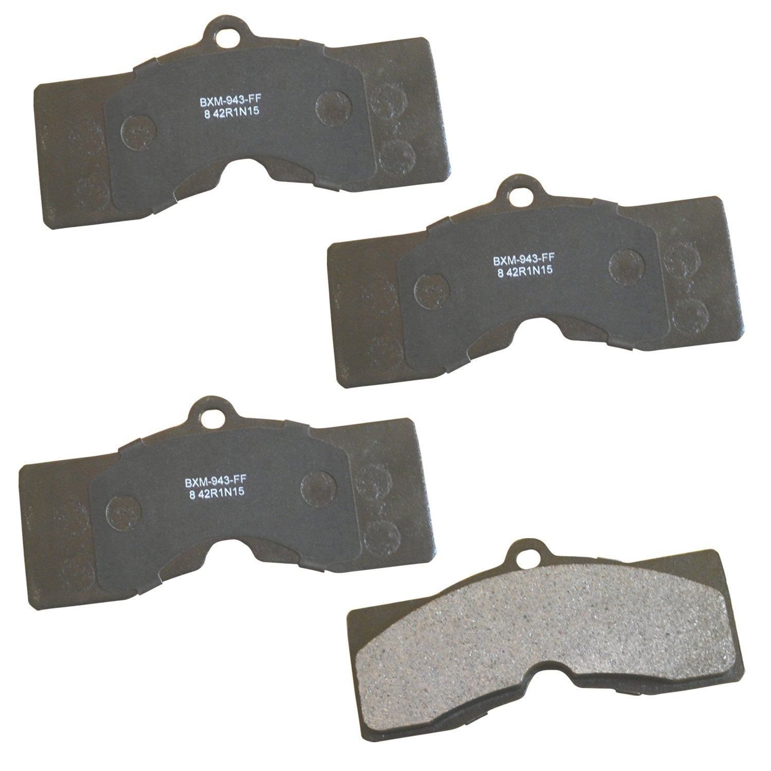 Bendix Premium Sbm8 Semi-Metallic Brake Pads For Select Models Buick Special,Camaro,Corvette,Phaeton,Olds F85,Vista Cruiser,Fire