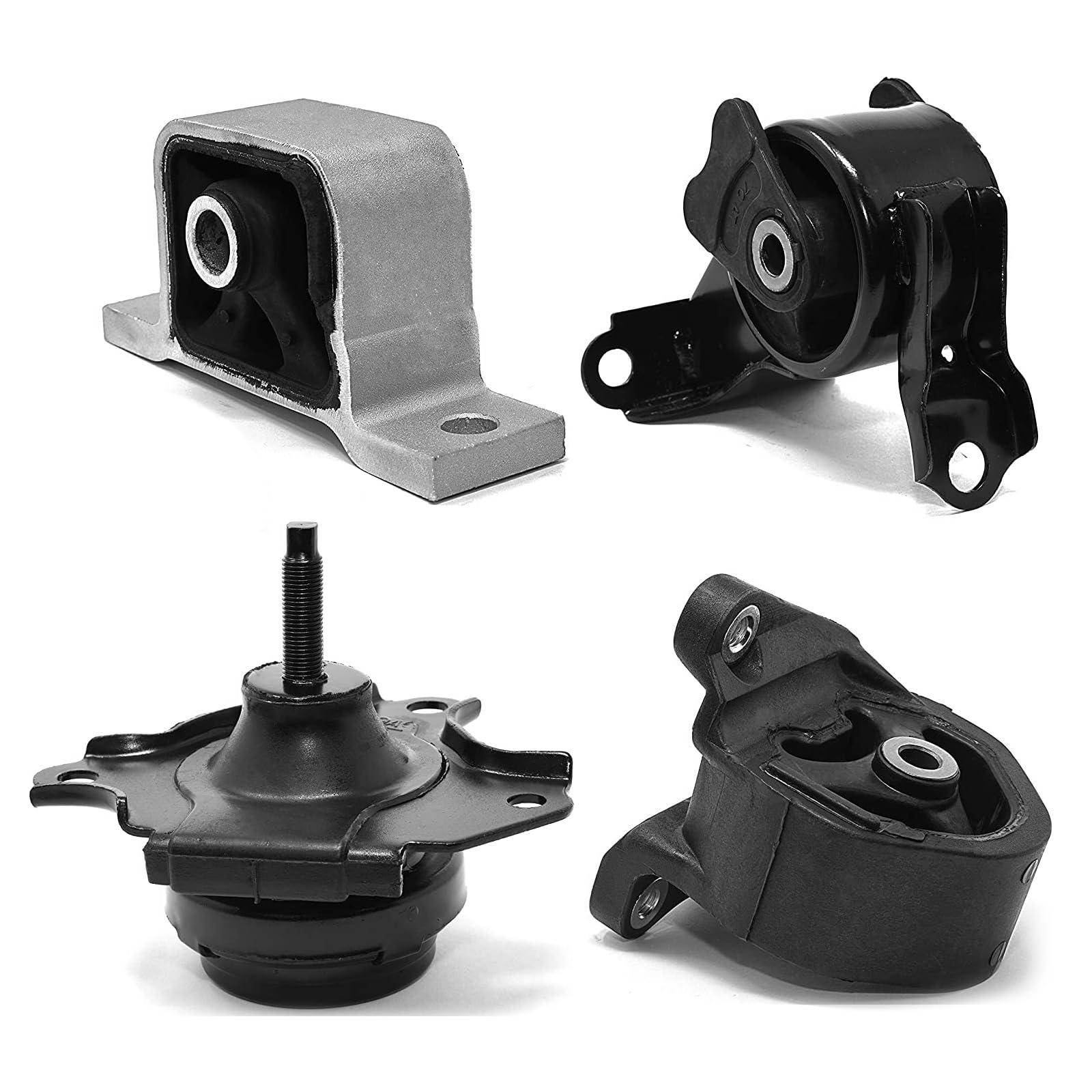 CRV 2.4L Engine Motor Mount-Transmission Mount kit - RP Remarkable Power, 2002 2003 2004 2005 2006 Front Rear Right Auto Trans A