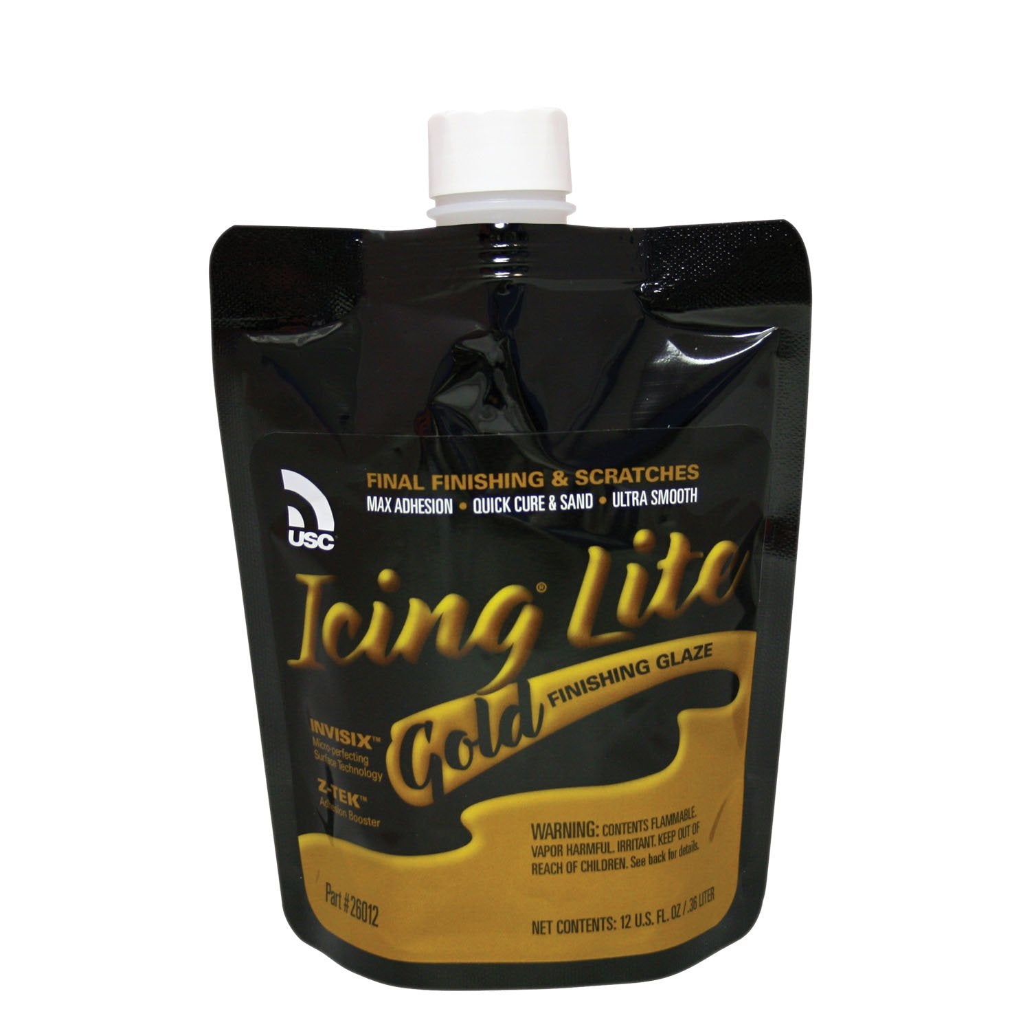 Icing Lite Gold Finishing Glaze, 12 Oz. Pouch